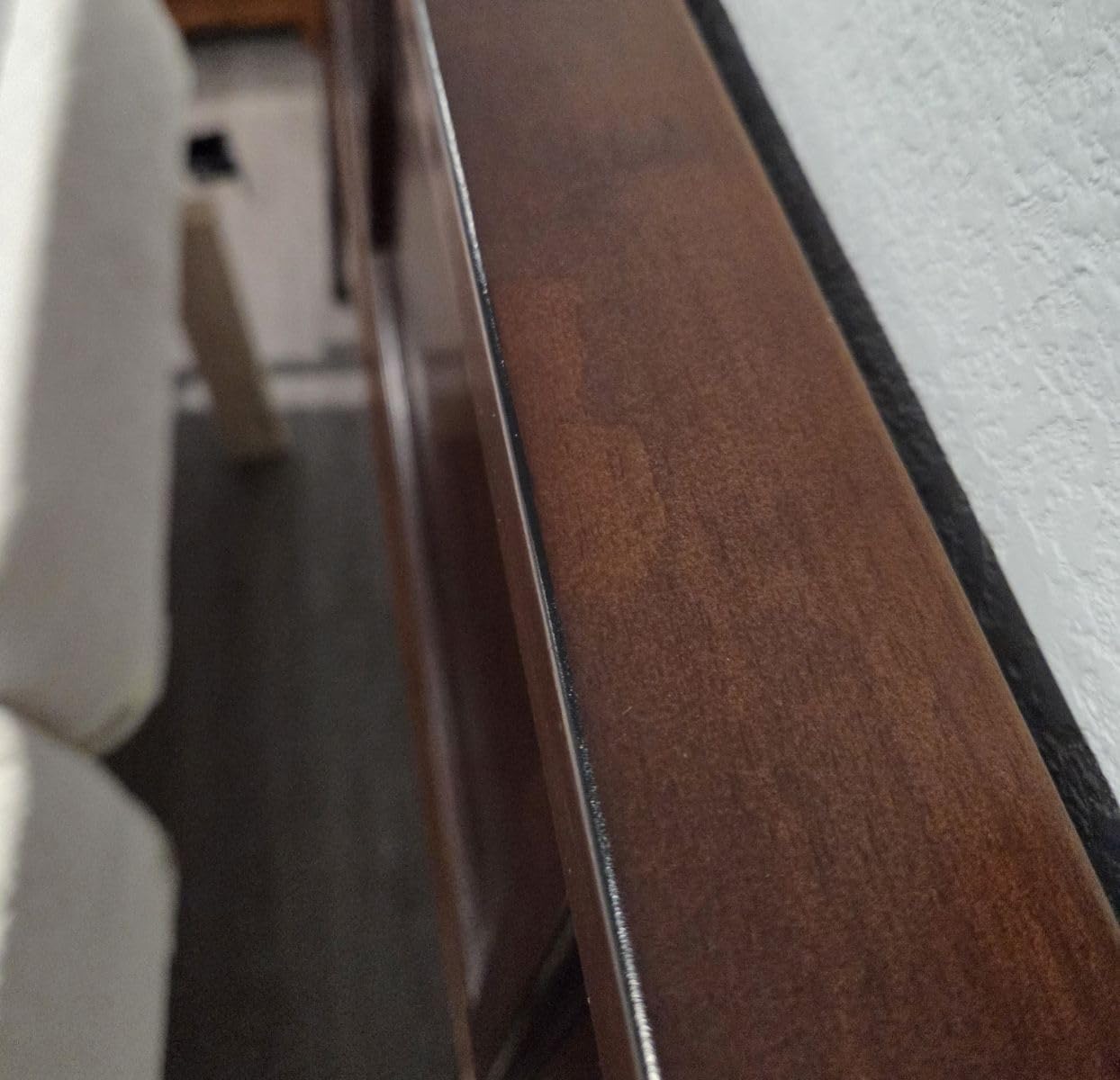 AFI, Madison King Solid Wood Panel Headboard, Walnut customer photo 2