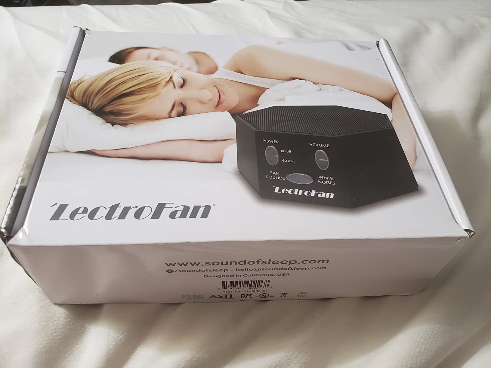 LectroFan Classic Sound Machine, Black | Non-Looping Sound Machine for Sleep customer photo 1