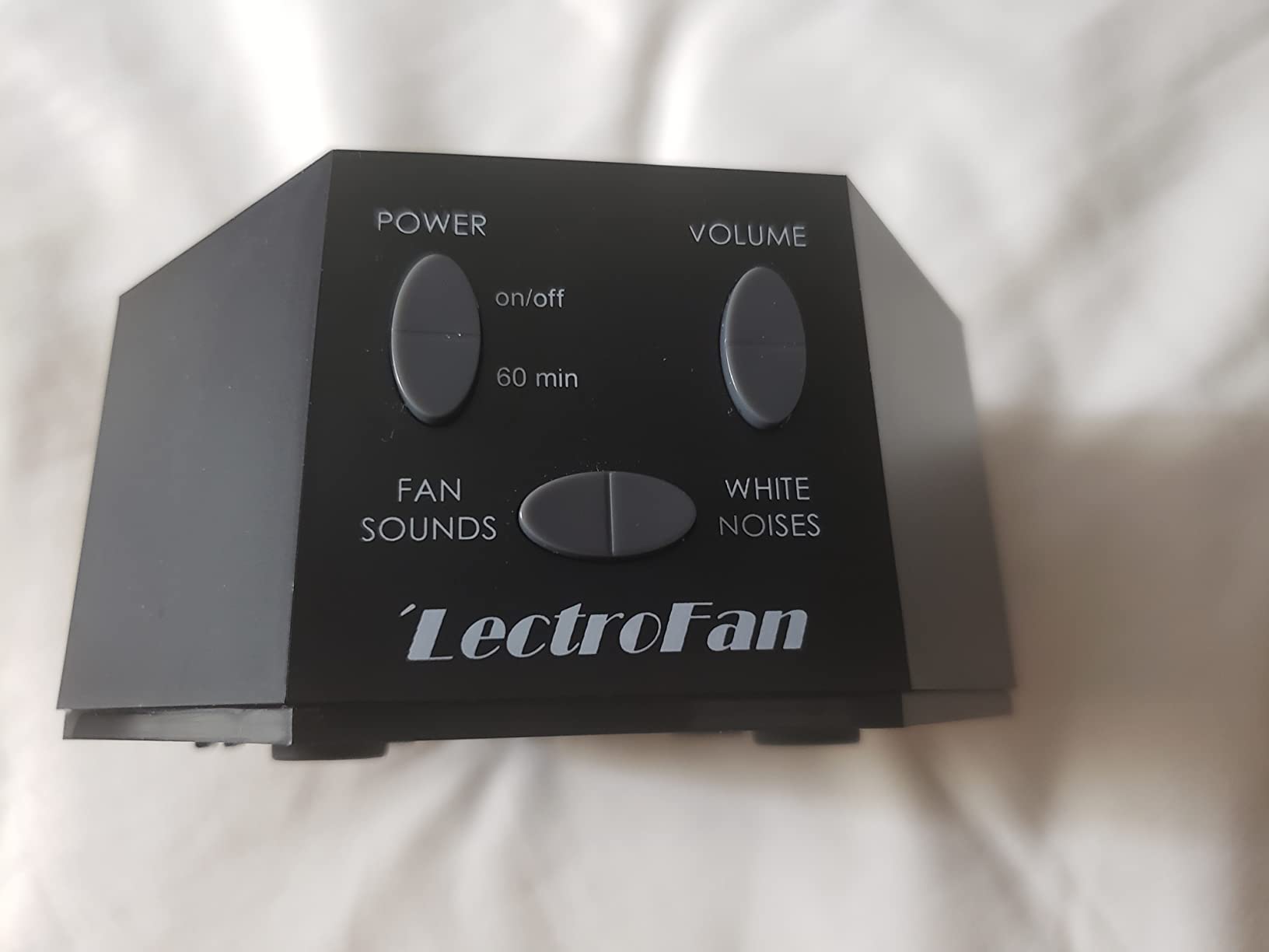 LectroFan Classic Sound Machine, Black | Non-Looping Sound Machine for Sleep customer photo 2