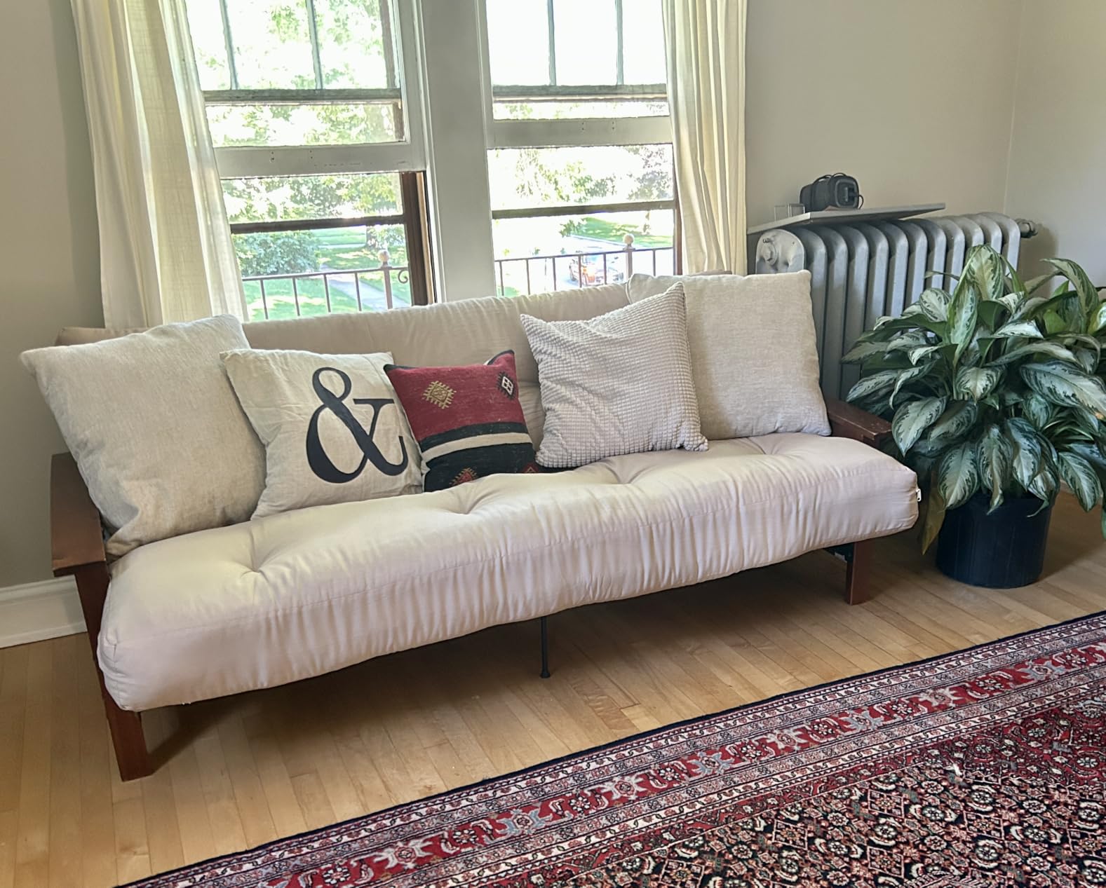 Royal Sleep Products by The Futon Factory 10 inch Pocket Coil Futon Mattress - Navy - Full Size - CertiPUR Certified Foam - Made in USA (Frame Not Included) customer photo 1