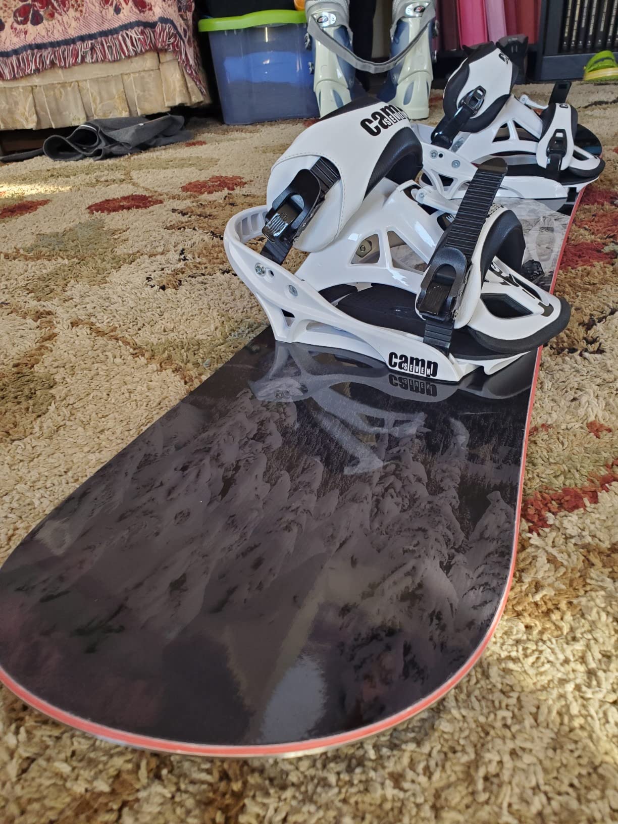 System MTN Snowboard with Summit Bindings Men's Snowboard Package customer photo 2