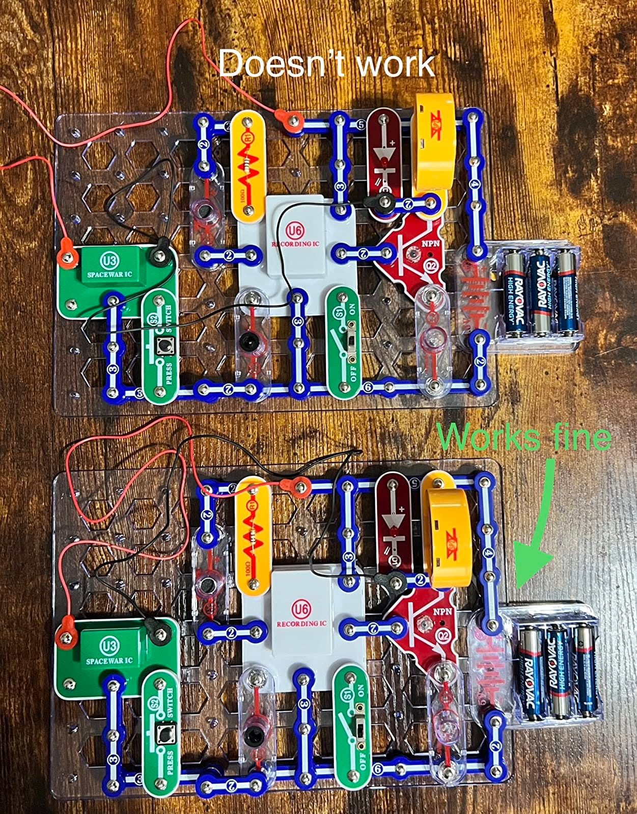 Snap Circuits 203 Electronics Exploration Kit | Over 200 STEM Projects | Full Color Project Manual | 42 Snap Modules | Unlimited Fun customer photo 2