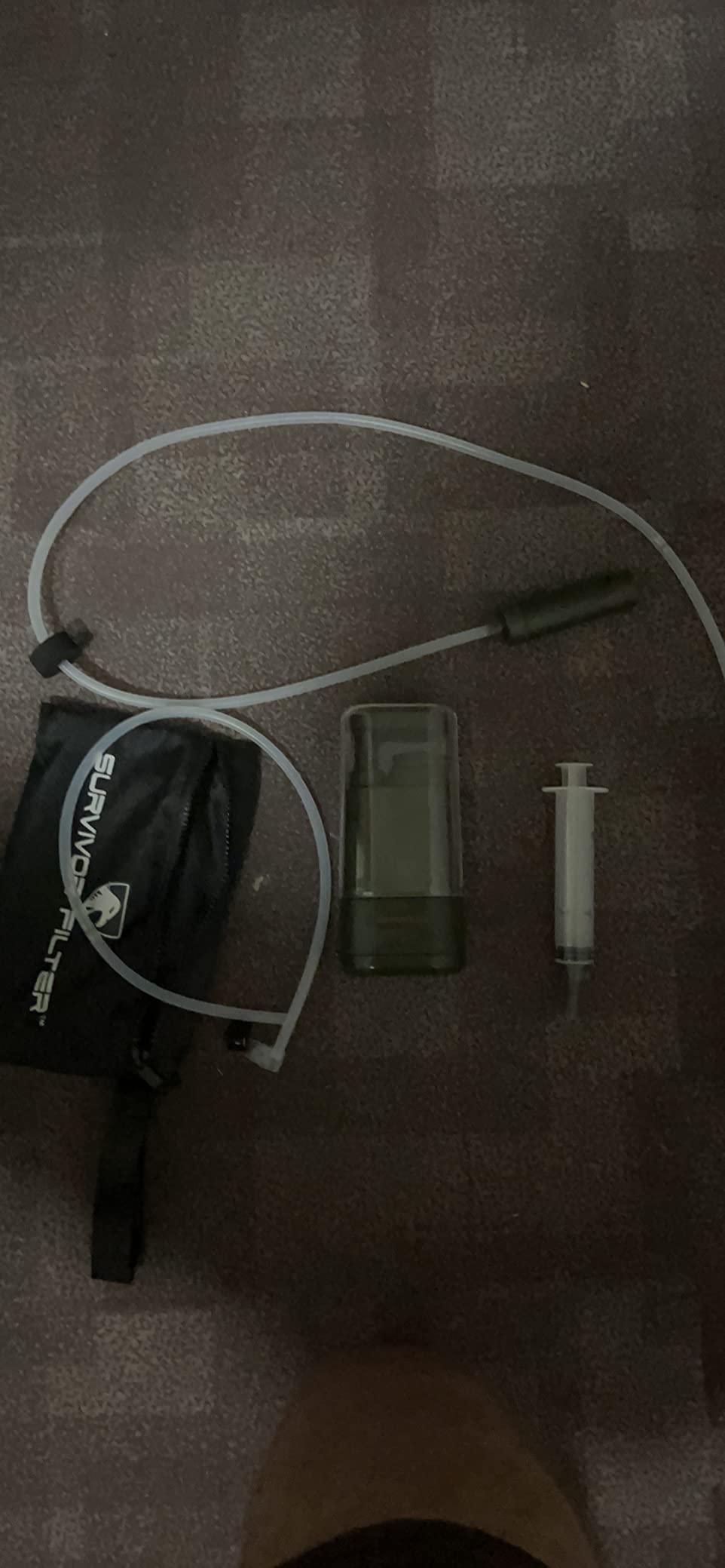 Survivor Filter PRO Portable Water Filter for Camping, Survival & Emergency | USA tested 3-stage 0.01 micron pump water purifier customer photo 1