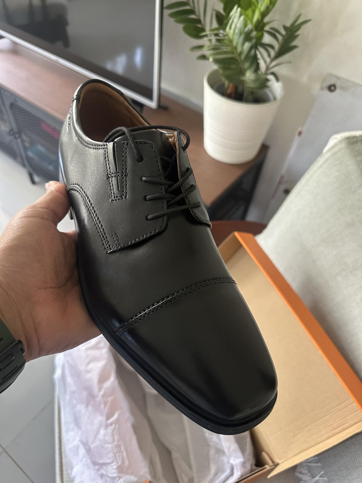 Clarks Men's Tilden Cap Oxford customer photo 2