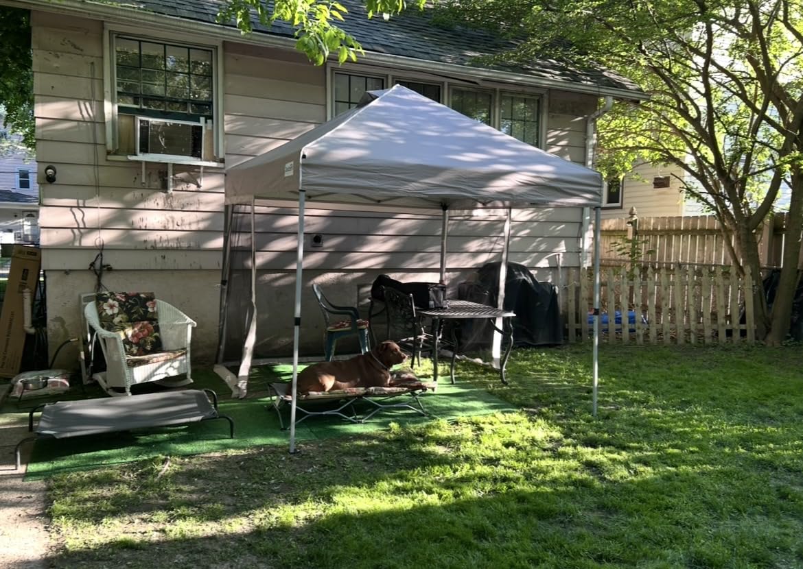 Quictent 10'x10' Pop up Screened Canopy Tent with Mosquito Netting | Portable Easy up Outdoor Screen House Shelter for Patio, Camping and Picnic, Includes Wheeled Carry Bag customer photo 2