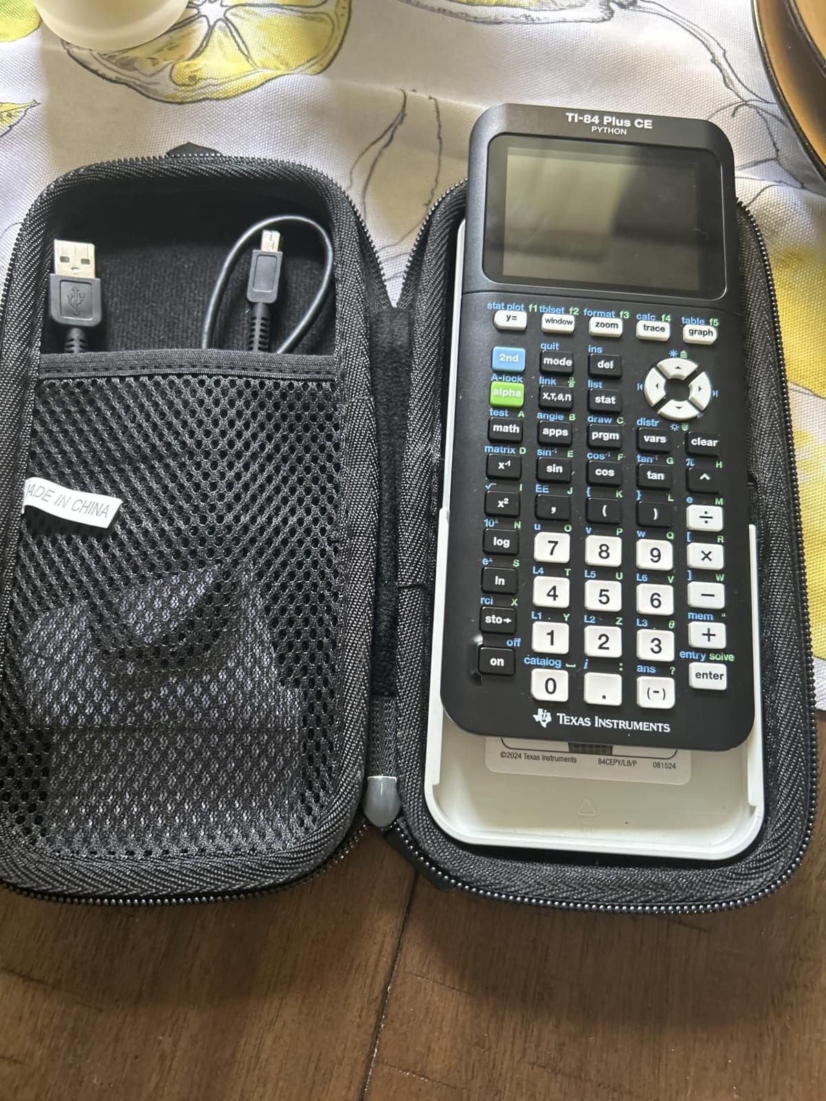 Texas Instruments TI-84 Plus CE Color Graphing Calculator, Black | Computer version included, USB charging, Full color, Faster than TI-84 Plus customer photo 2