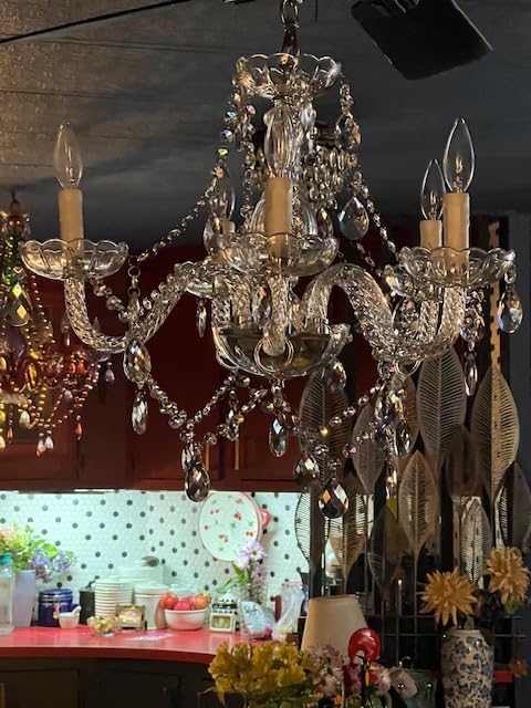 Saint Mossi 5 Light Modern Contemporary Elegant K9 Crystal Glass Chandelier Pendant Ceiling Lighting Fixture customer photo 2