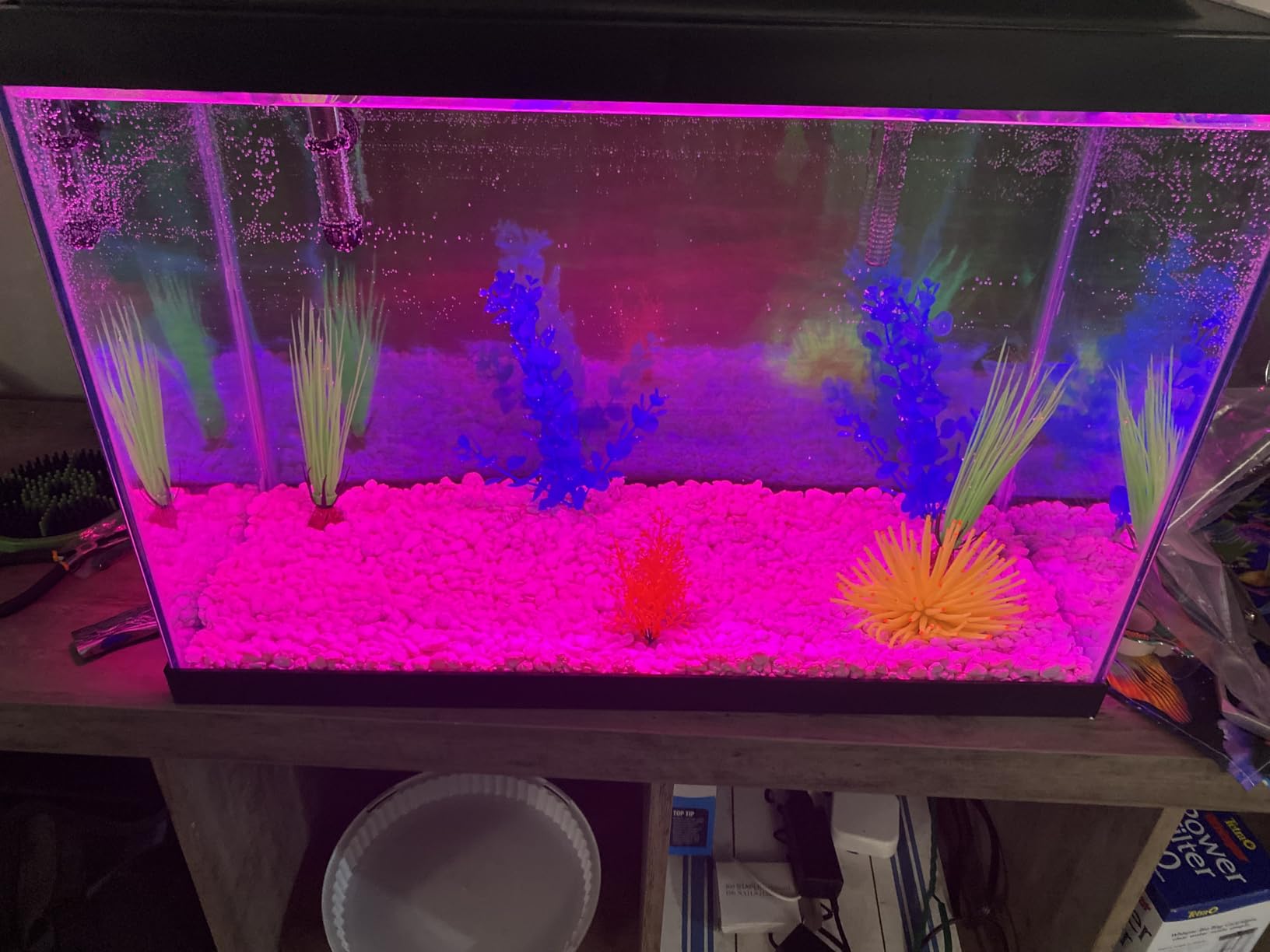 Tetra Aquarium, 20 Gallon, Complete Tropical Fish Tank Kit With LED Lighting And Decor For Freshwater Fish customer photo 1
