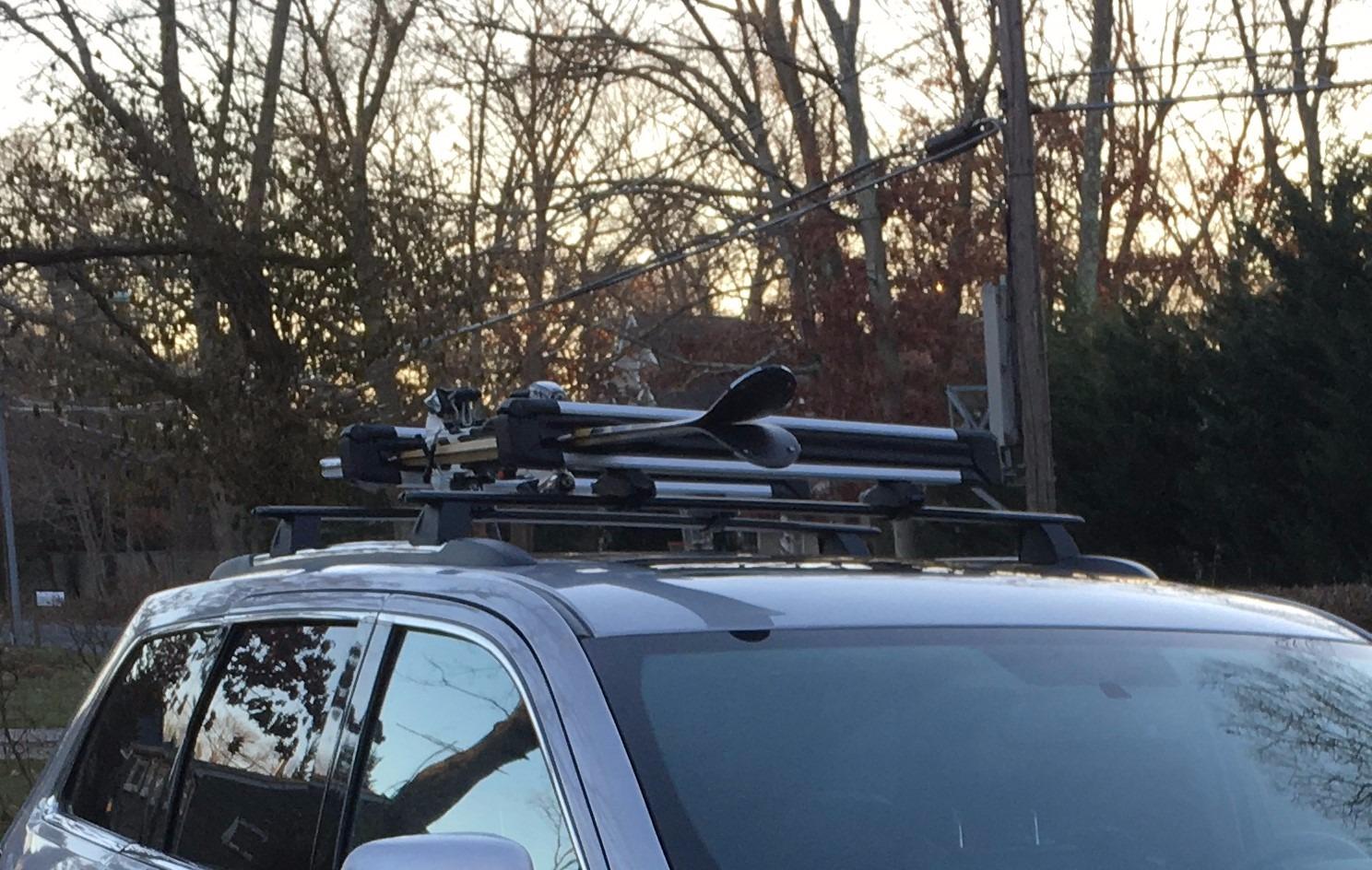 Thule SnowPack Ski/Snowboard Rack, Large (6 Pr/4 Boards), Silver customer photo 2