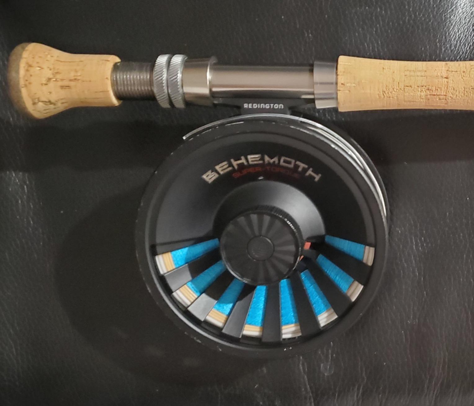 Redington Behemoth Fly Reel - Heavy-Duty Carbon Drag, Large Arbor, Die-Cast Frame & Deep V-Spool - Freshwater & Saltwater Fly Fishing Reel for Trout, Bass, Salmon & Big Game customer photo 2