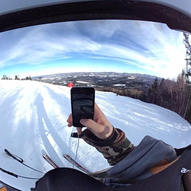 OutdoorMaster Ski Goggles PRO, OTG Snow Goggles with Interchangeable Lens | Frameless quick-change magnetic ski goggles for men and women with anti-fog, OTG fit, UV400 protection, carry case. customer photo 1