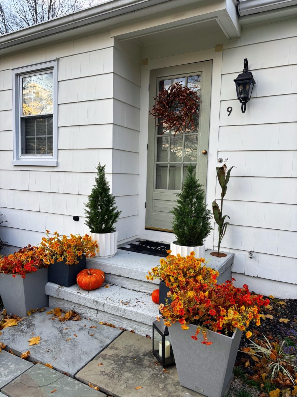 Nearly Natural 3 ft Artificial Mini Cedar Pine Tree for Home Decor | Realistic Foliage, Maintenance-Free Design, Nursery Pot Included, Indoor or Outdoor Use customer photo 1
