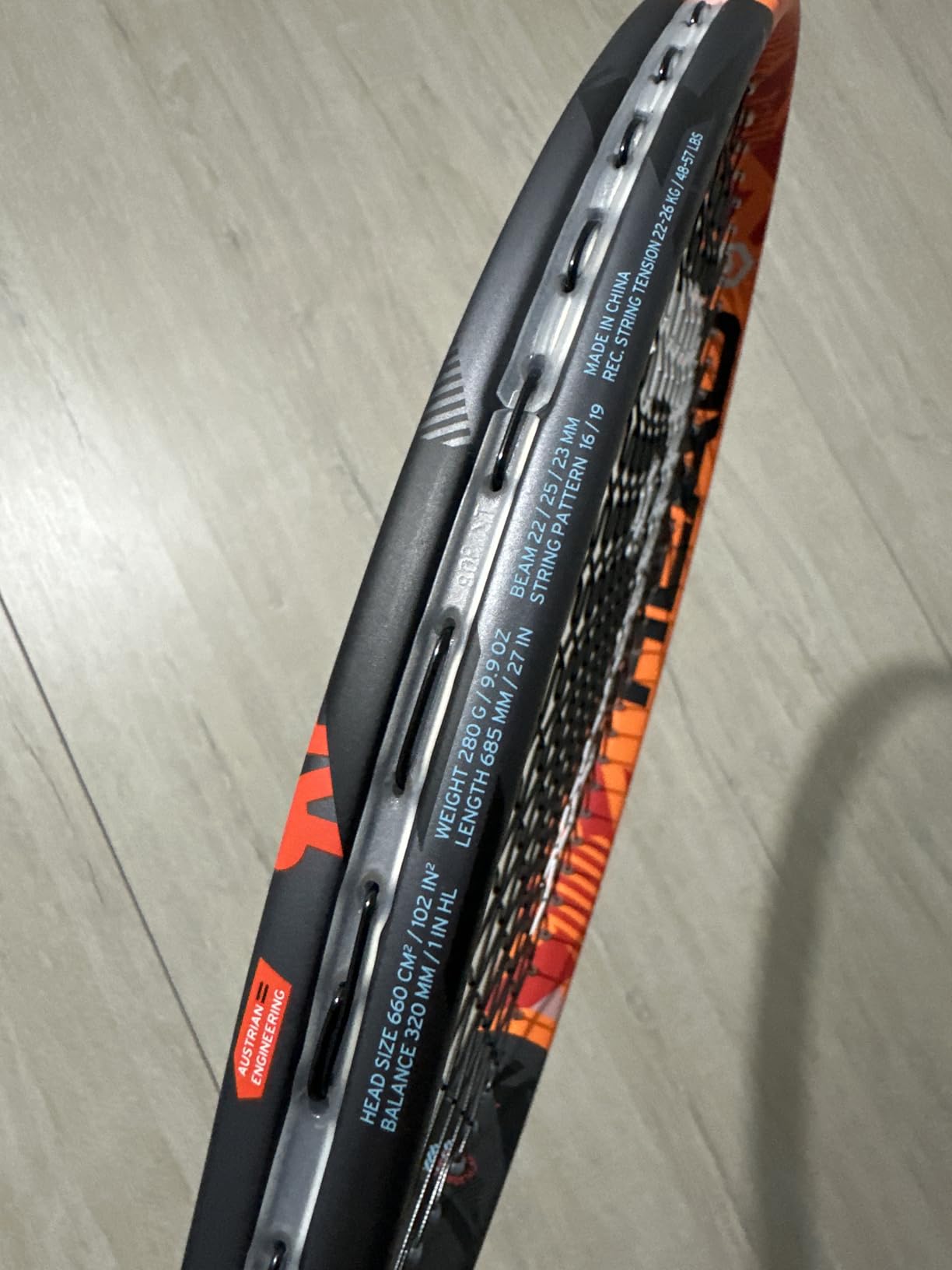 HEAD Graphene XT Radical S Tennis Racquet customer photo 2