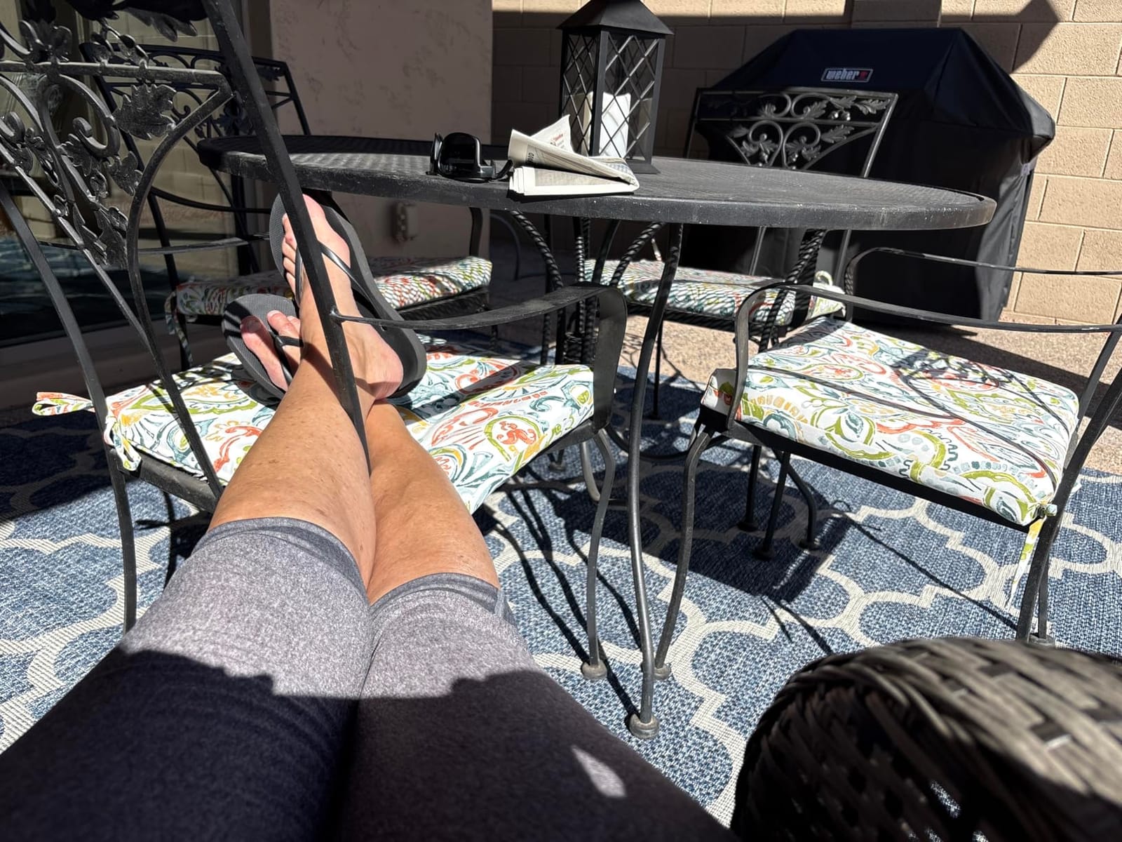 Unique Loom Outdoor Trellis Collection Area Rug (6' 1