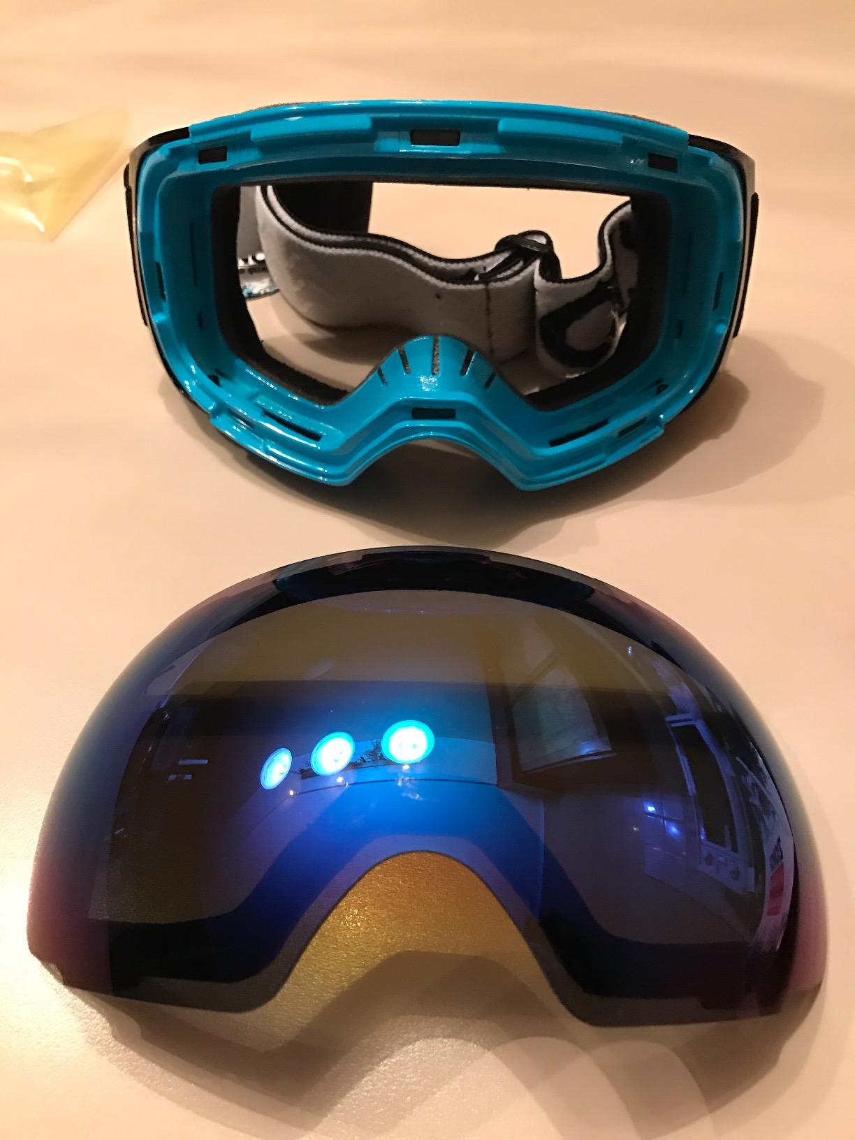 ZIONOR X4 Ski Goggles Magnetic Lens - Snowboard Goggles for Men Women Adult - Snow Goggles Anti-fog UV Protection customer photo 1