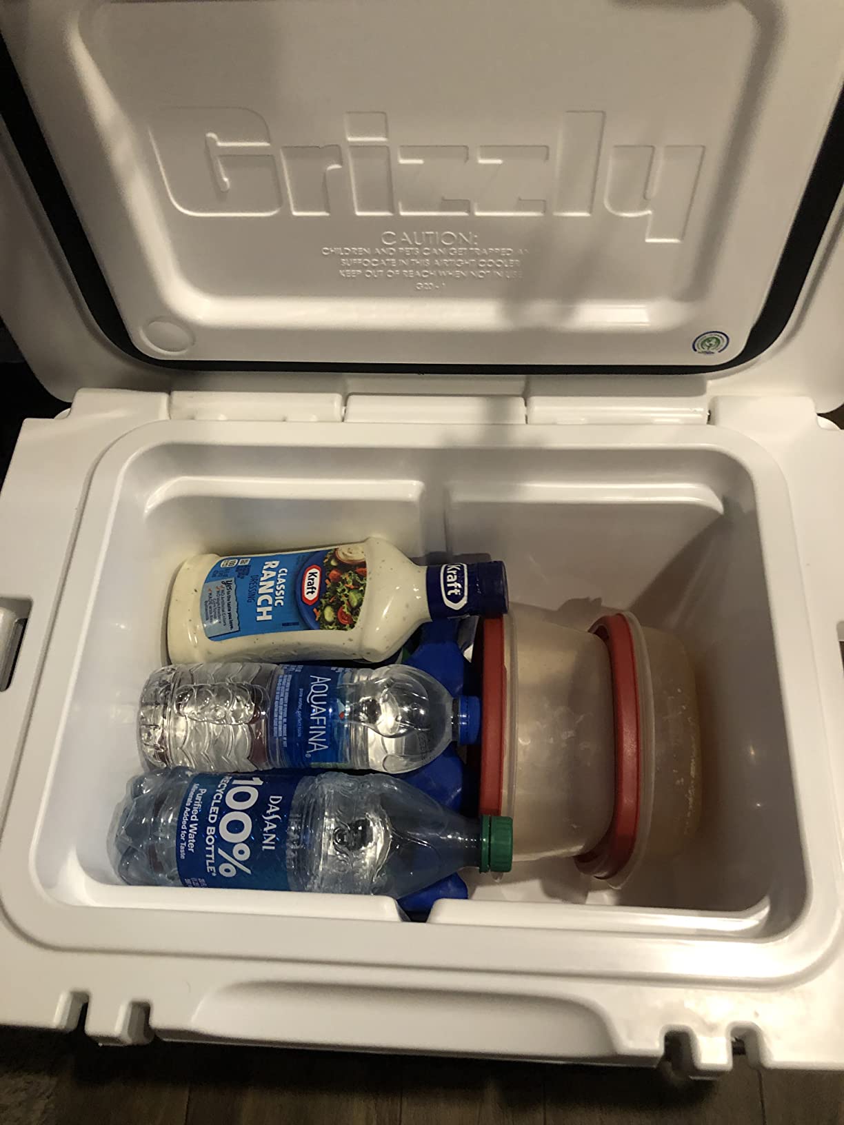Grizzly 20 Cooler | 20 qt Ice Chest Durable Rotomolded Insulated | Made in USA | Warranty for Life | For Beach Boat Camping Fishing Hunting customer photo 2