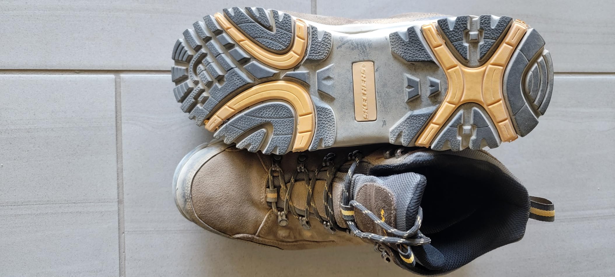Skechers Men's Relment-Pelmo | Hiking, Waterproof, Relaxed Fit, Air-Cooled Memory Foam, Lace-Up Ankle Boot customer photo 1