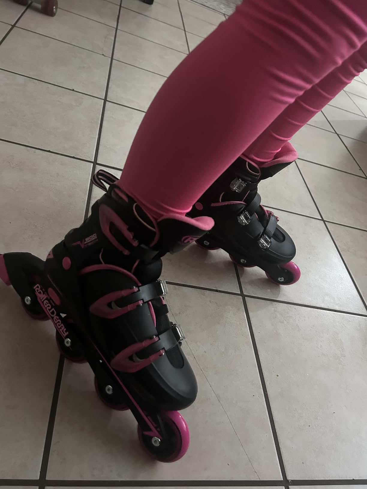 Roller Derby V-Tech 500 Adjustable Performance Inline Skates for Men, Women, Kids, Teens customer photo 1