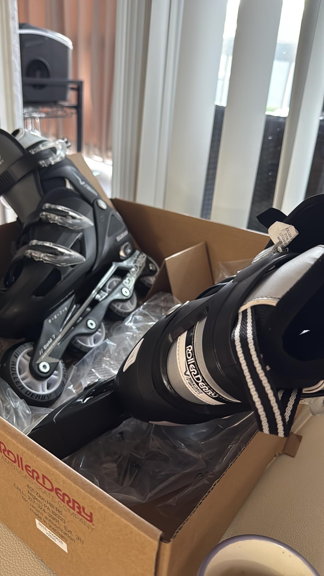 Roller Derby V-Tech 500 Adjustable Performance Inline Skates for Men, Women, Kids, Teens customer photo 2