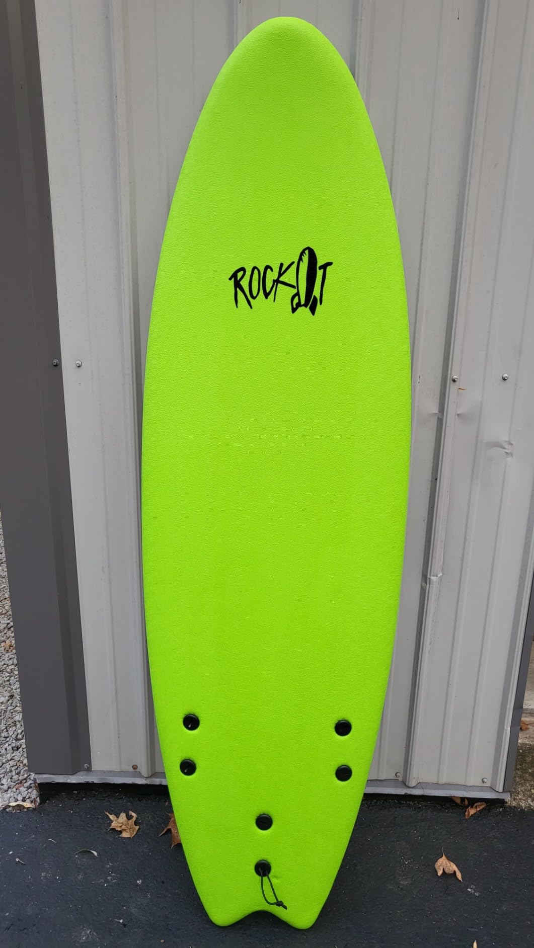 Rock-It Alberto 5ft6 Soft Top Surfboard, Surf Board for Kids, Surfing Board Designed for Beginners - Innovative Design for Safety & Easy to Paddle customer photo 1
