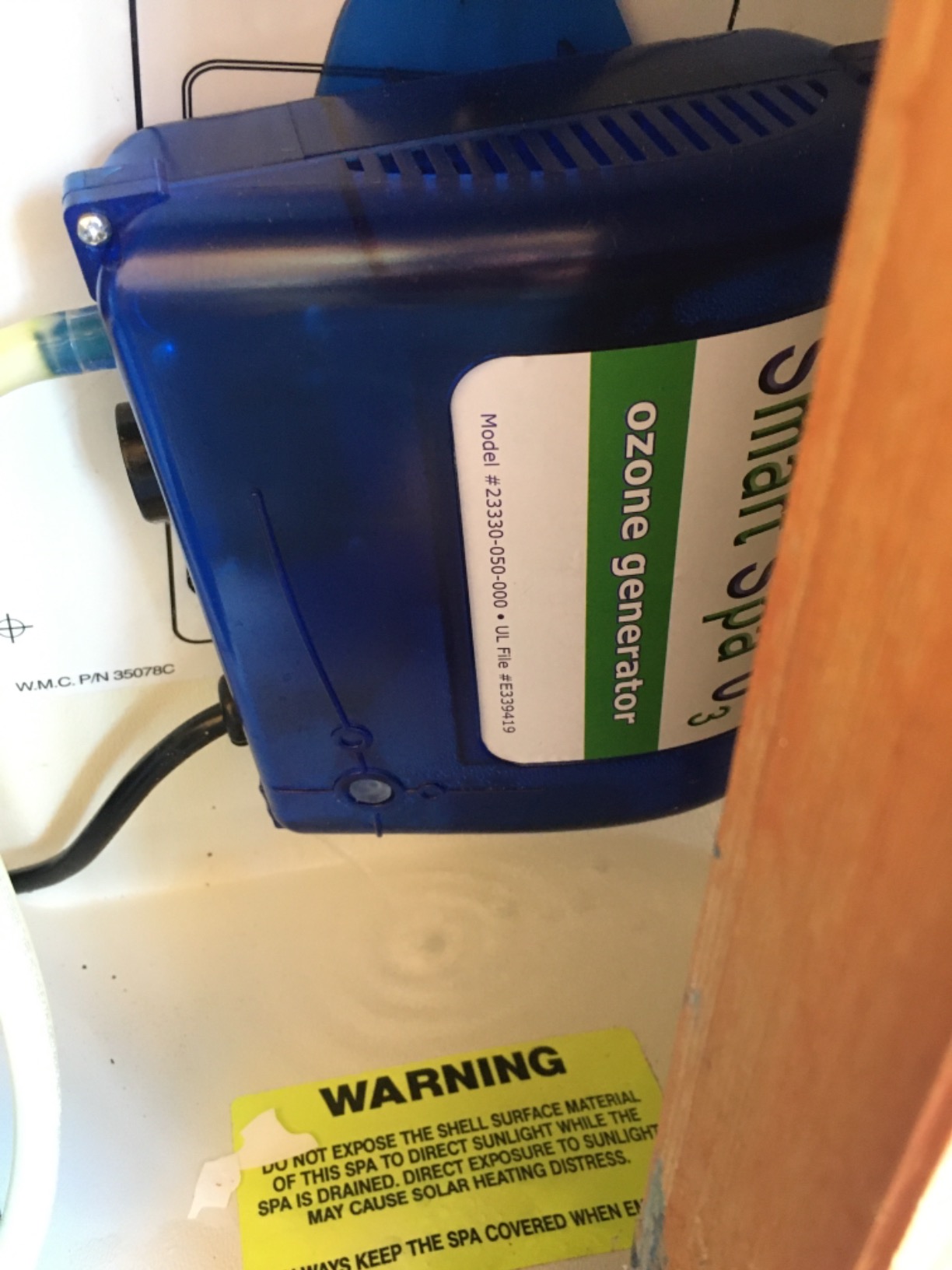 Universal Spa/Hot Tub Ozone Generator customer photo 2