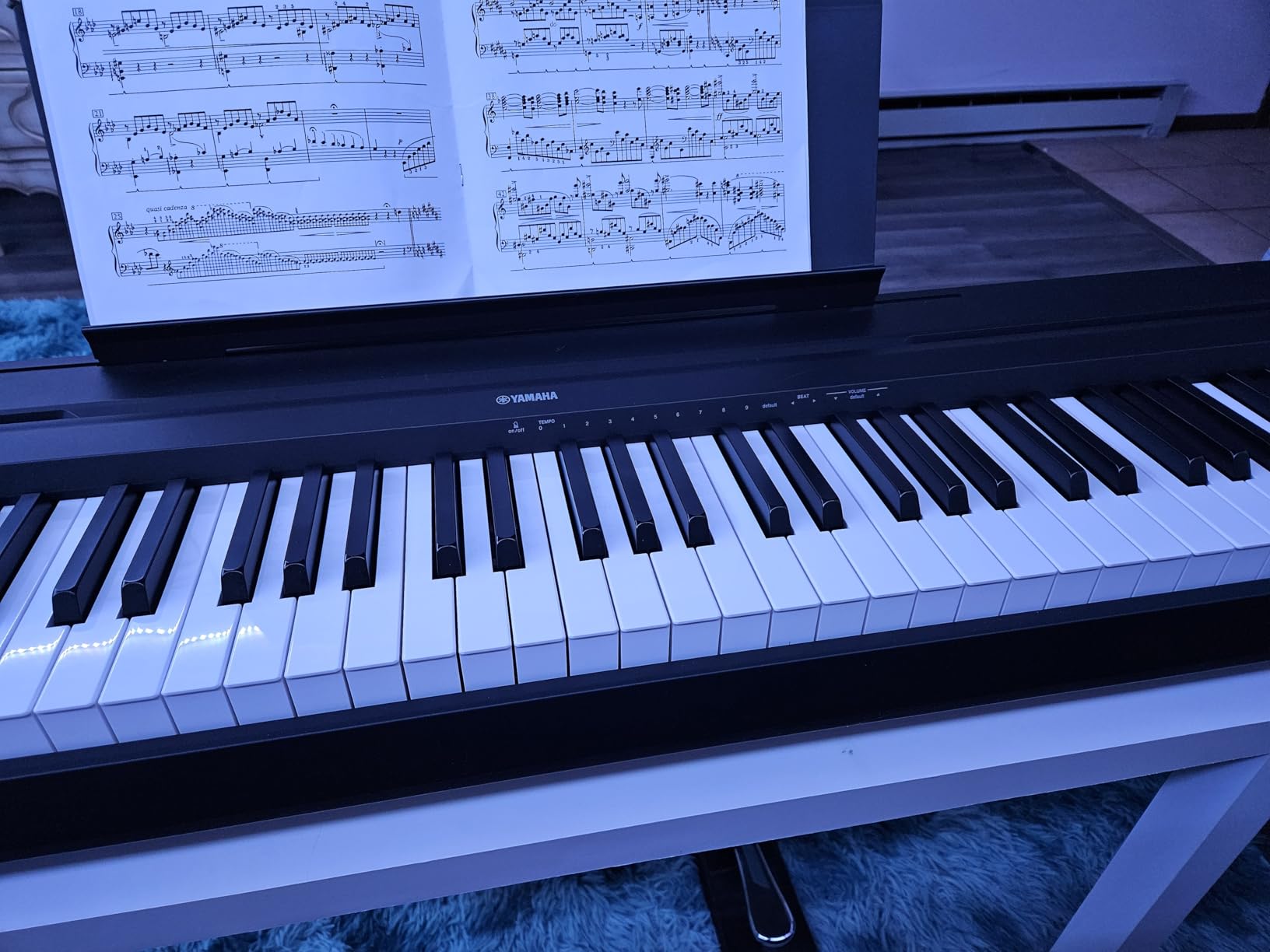 YAMAHA P71 88-Key Weighted Action Digital Piano with Sustain Pedal and Power Supply (Amazon-Exclusive) customer photo 2
