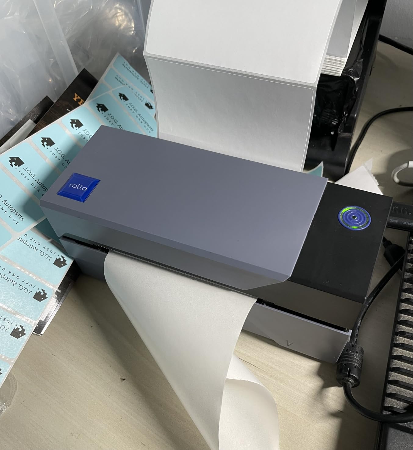 Rollo USB Shipping Label Printer - Commercial Grade 4x6 Thermal Printer | High Speed Label Maker for Small Businesses & Shipping Packages - Create Custom Stickers - Supports Windows & Mac customer photo 1