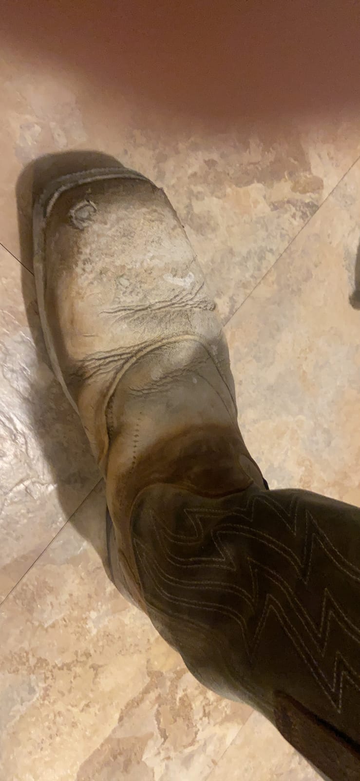 Ariat Rebar Flex Western Waterproof Composite Toe Work Boots - Men's Square Toe Western Work Boot customer photo 2