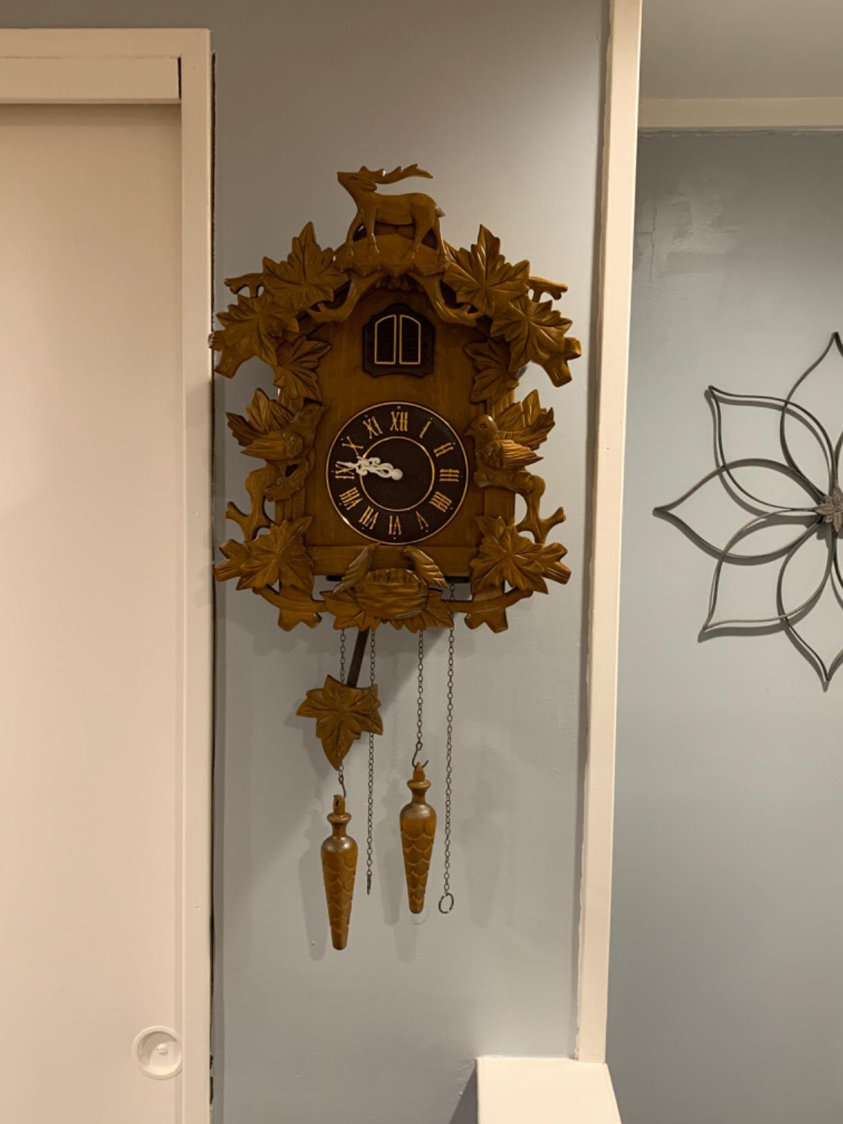 Kendal Large Handcrafted Wood Cuckoo Clock MX015-1 customer photo 2