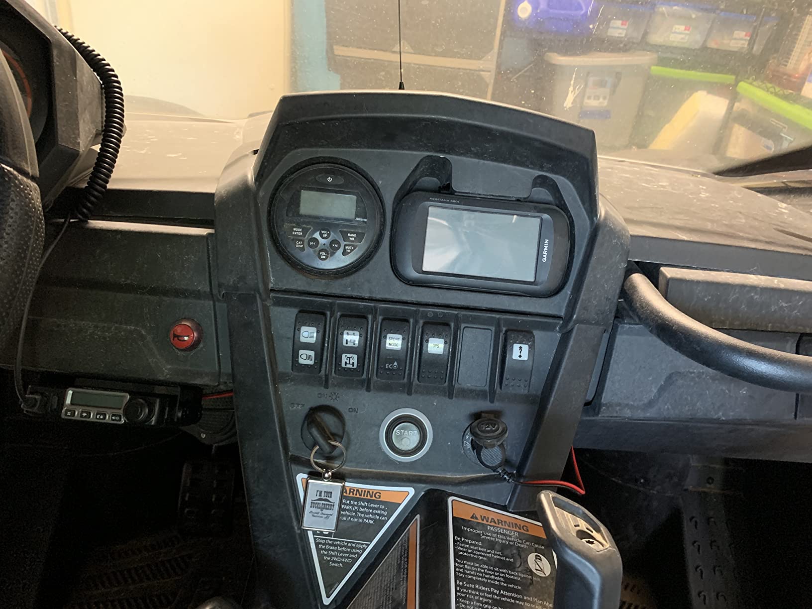 Midland MXT115 15 Watt GMRS MicroMobile Two Way Trails Radio - Off Roading Outdoor RZR Farm - 8 Repeater Channels Extended Range - External Magnetic Mount Antenna - NOAA Weather Alerts customer photo 1