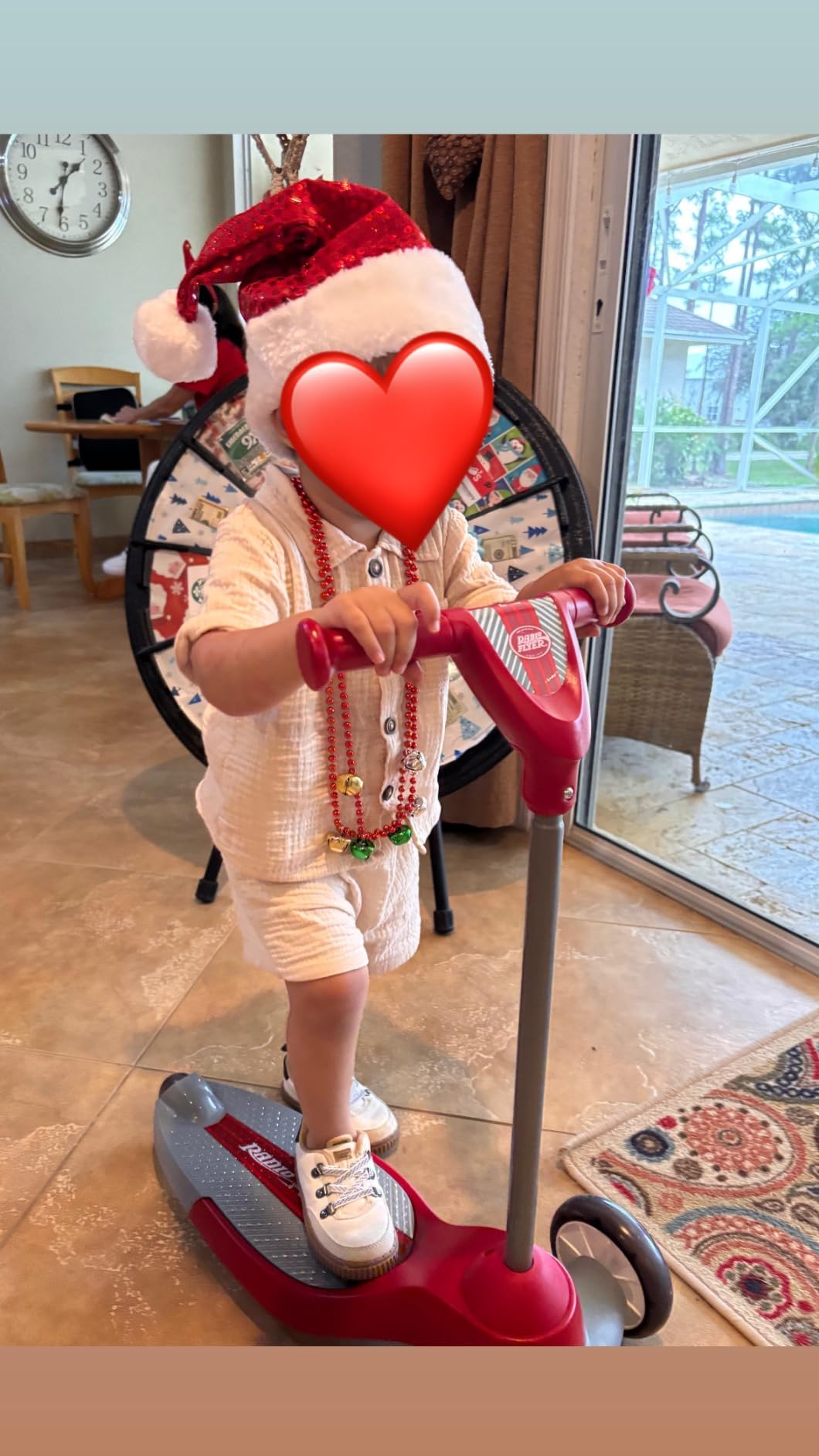 Radio Flyer My 1st Scooter, Red, For Kids 2-5 Years Old, Extra Wide Base for Balance, 2 Front Wheels for Added Stability, Easy to Use Foot Brake, 3 Wheel Scooter for Kids, (Amazon Exclusive) customer photo 2