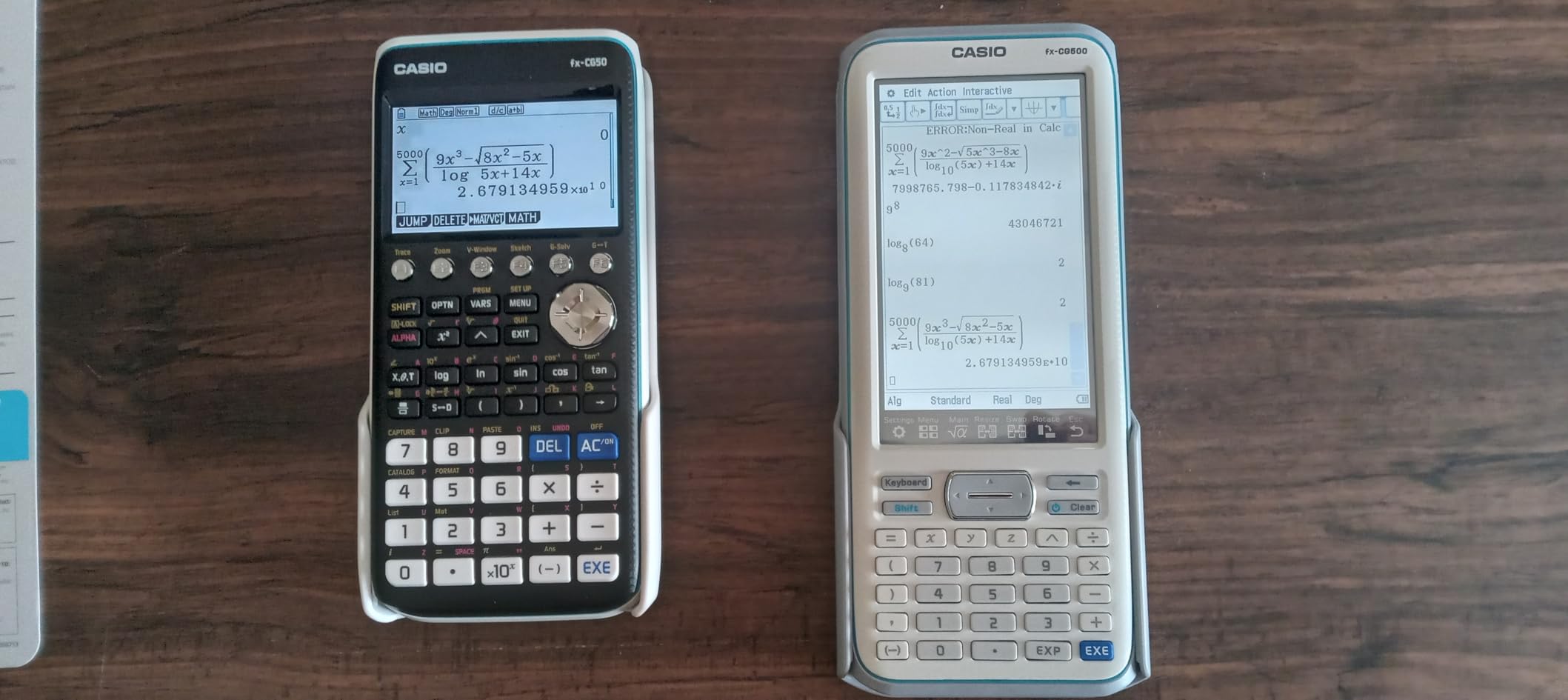 Casio Prizm FX-CG50 Color Graphing Calculator | Color graphing calculator for high school & college math, science and engineering customer photo 1