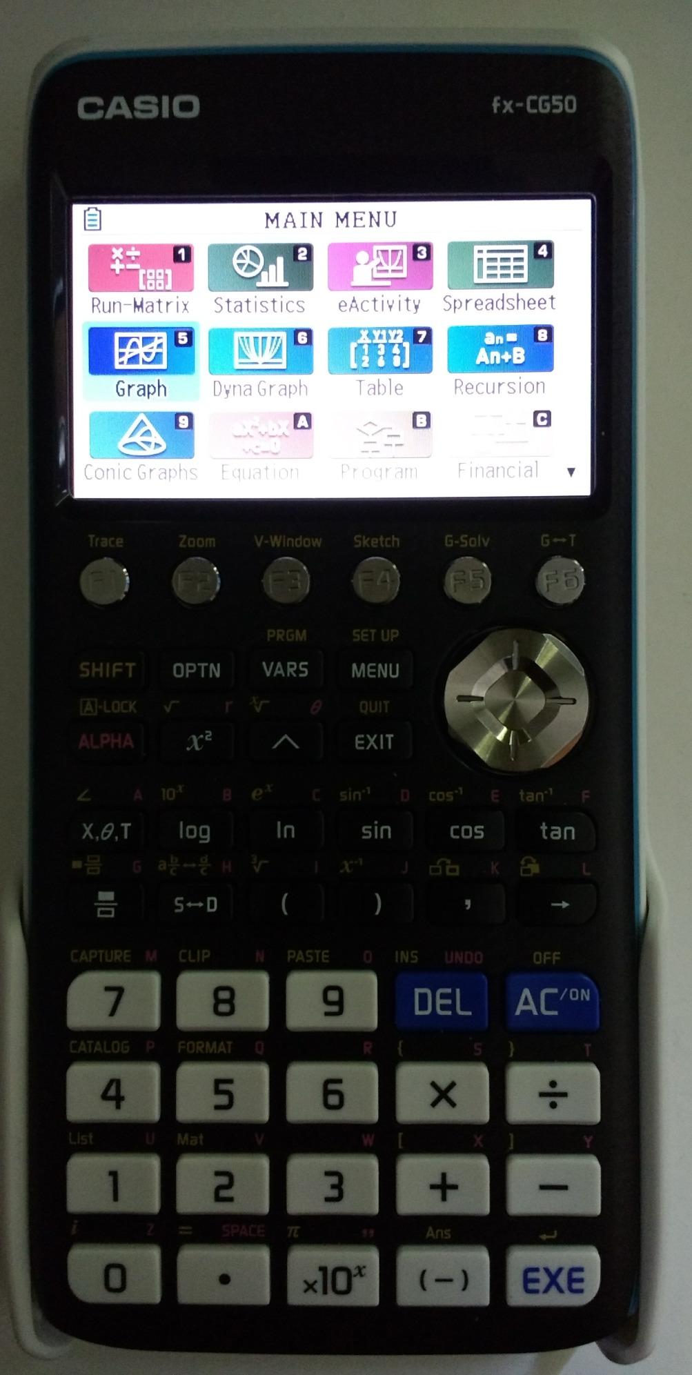 Casio Prizm FX-CG50 Color Graphing Calculator | Color graphing calculator for high school & college math, science and engineering customer photo 2