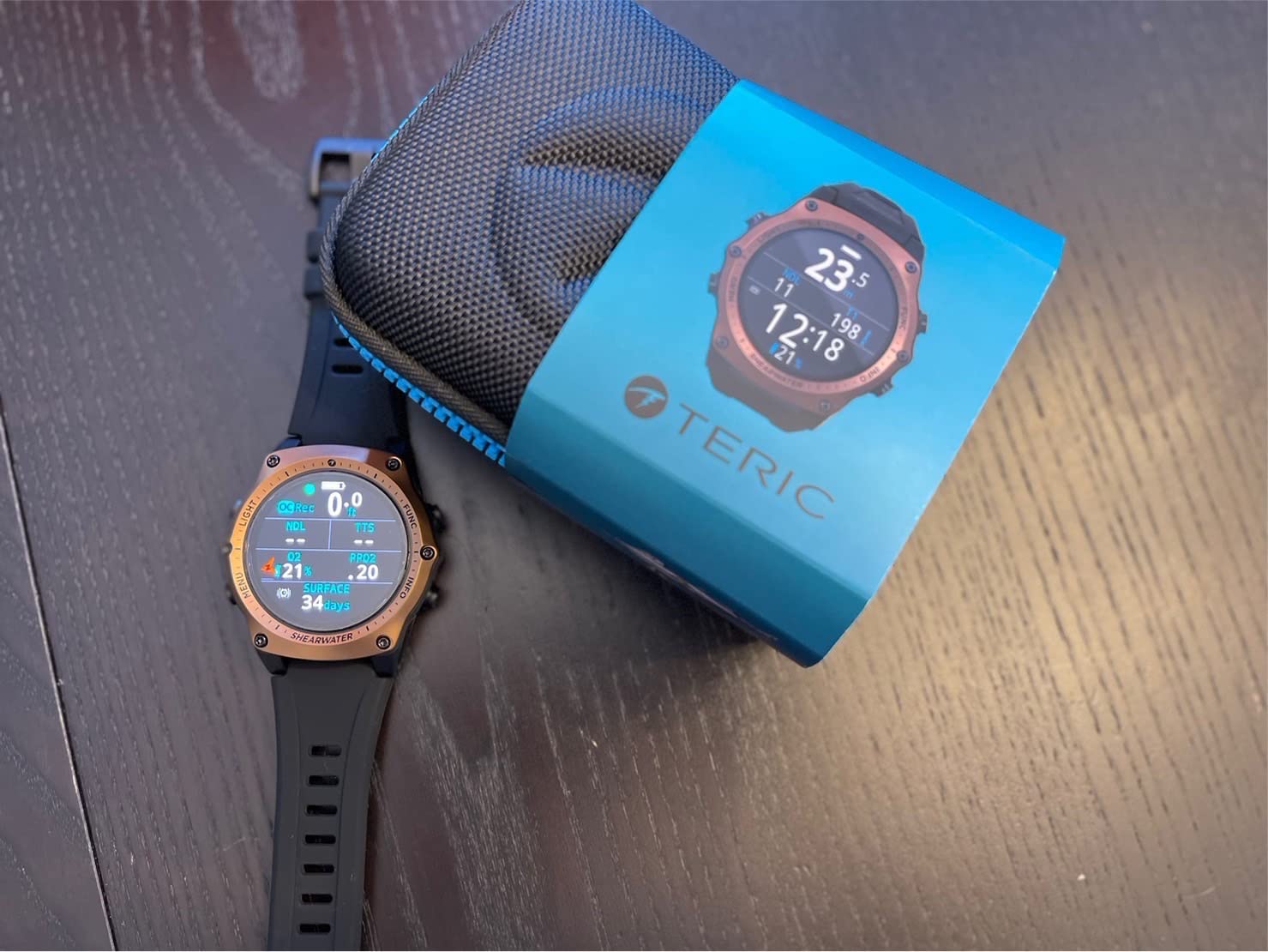 Shearwater Research Teric Color Wrist Dive Computer customer photo 1