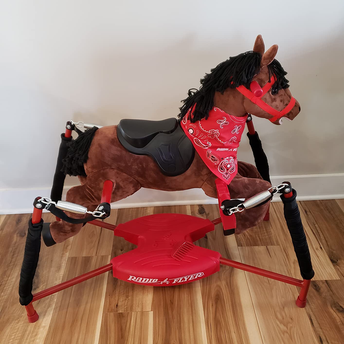 Radio Flyer Chestnut Interactive Riding Horse, for Ages 2-6 customer photo 2