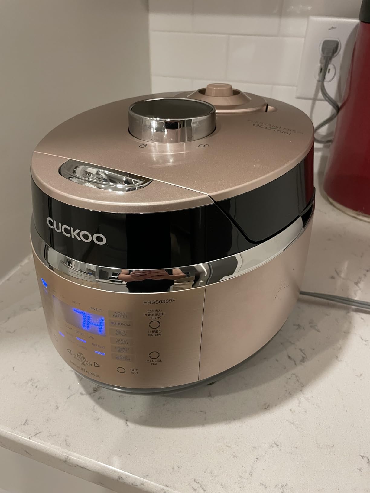 CUCKOO High Pressure Induction Rice Cooker, 6-Cup Cooked, CRP-EHSS0309FG customer photo 2