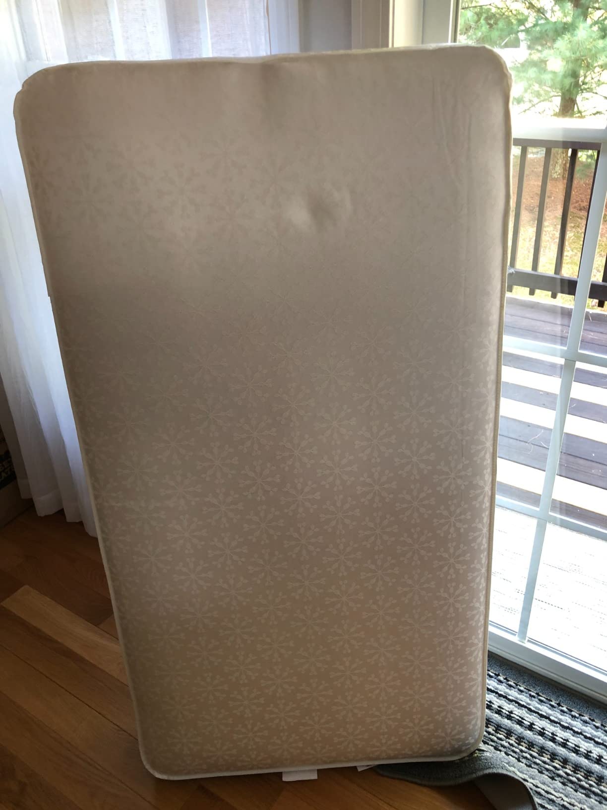 Sealy Baby Flex Cool 2 Stage Crib Mattress and Toddler Bed Mattress, Breathable Hybrid Coil Design, Waterproof Cotton Surface, GREENGUARD GOLD Certified, Standard 52x28 Size customer photo 2