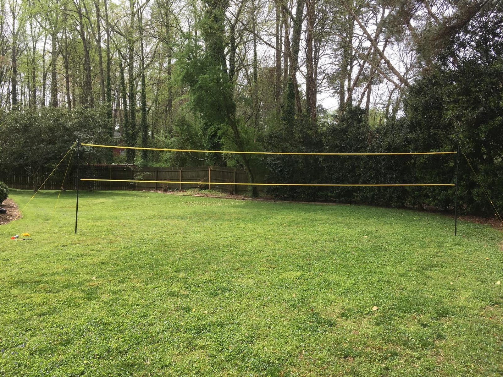 Triumph Sports Competition Volleyball Set | Includes 32' Regulation Outdoor Volleyball Net, Steel Poles, Official Ball with Pump, Boundary Lines & Carry Bag customer photo 1