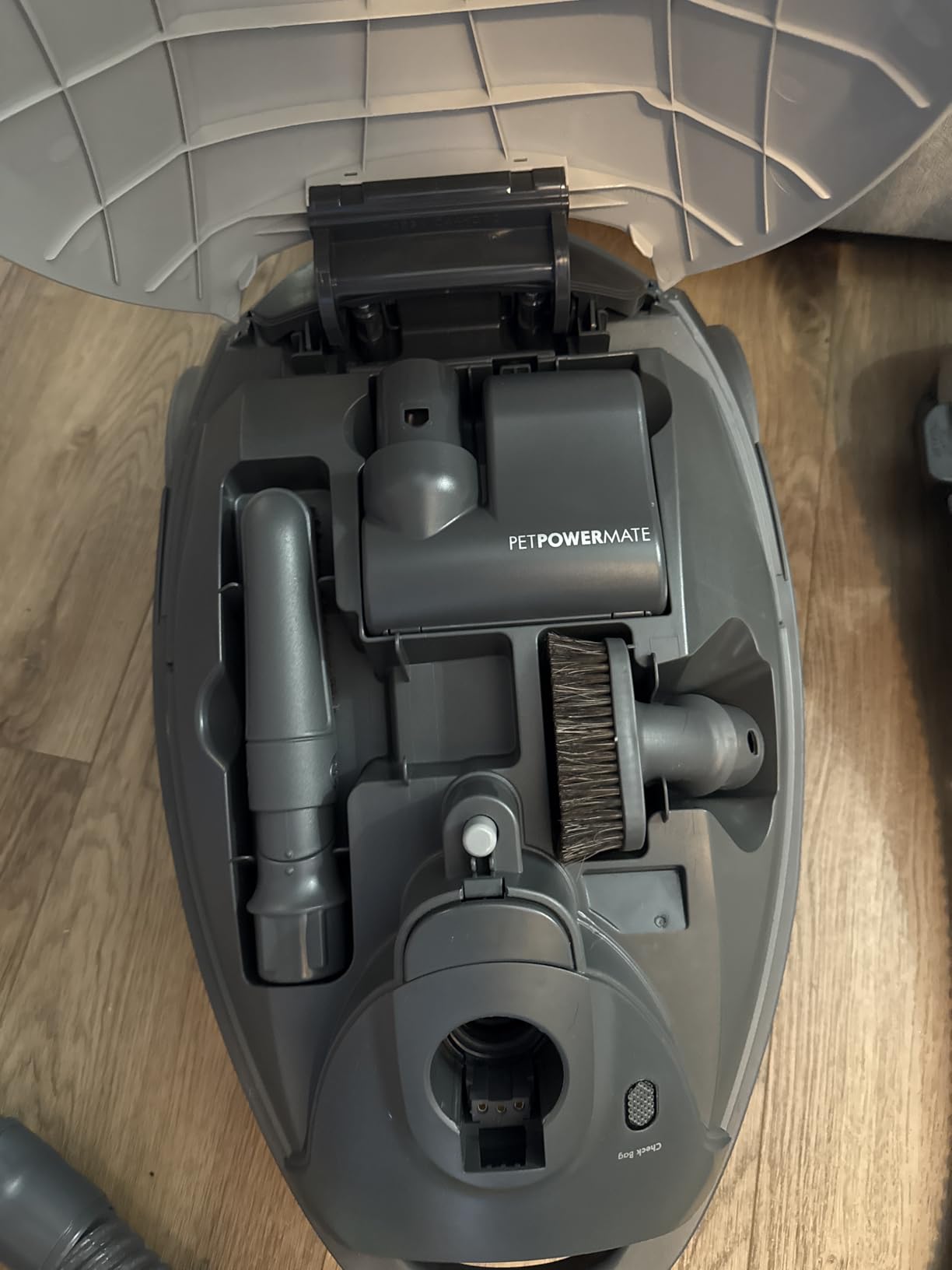 Kenmore 81214 200 Series Pet Friendly Lightweight Bagged Canister Vacuum with HEPA, 2 Motor System, and 3 Cleaning Tools - Orange customer photo 2