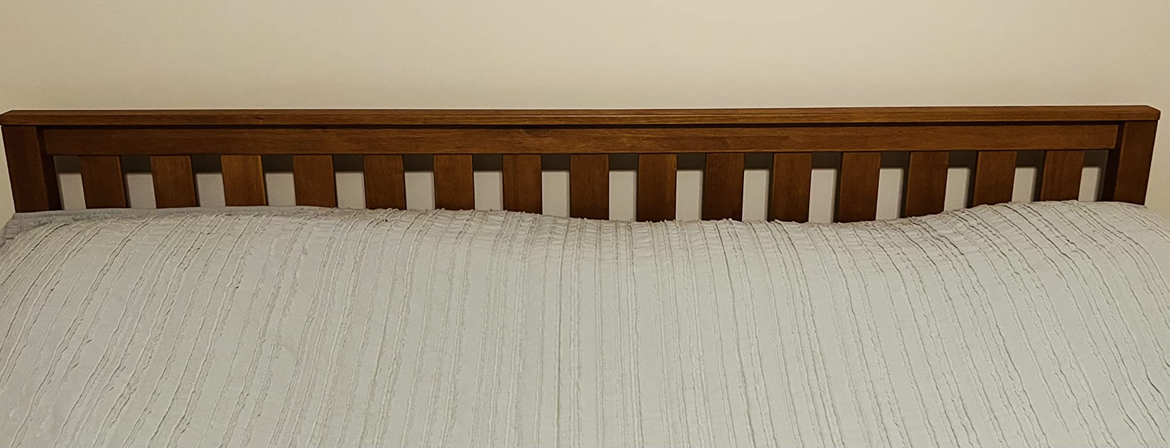 Zinus Alexia Solid Wood Platform Bed Frame with Headboard, King | Solid Wood Bed Frame, Sturdy Wood Slat Support, No Box Spring Needed, Durable Construction, Rustic Pine, Easy Assembly customer photo 1