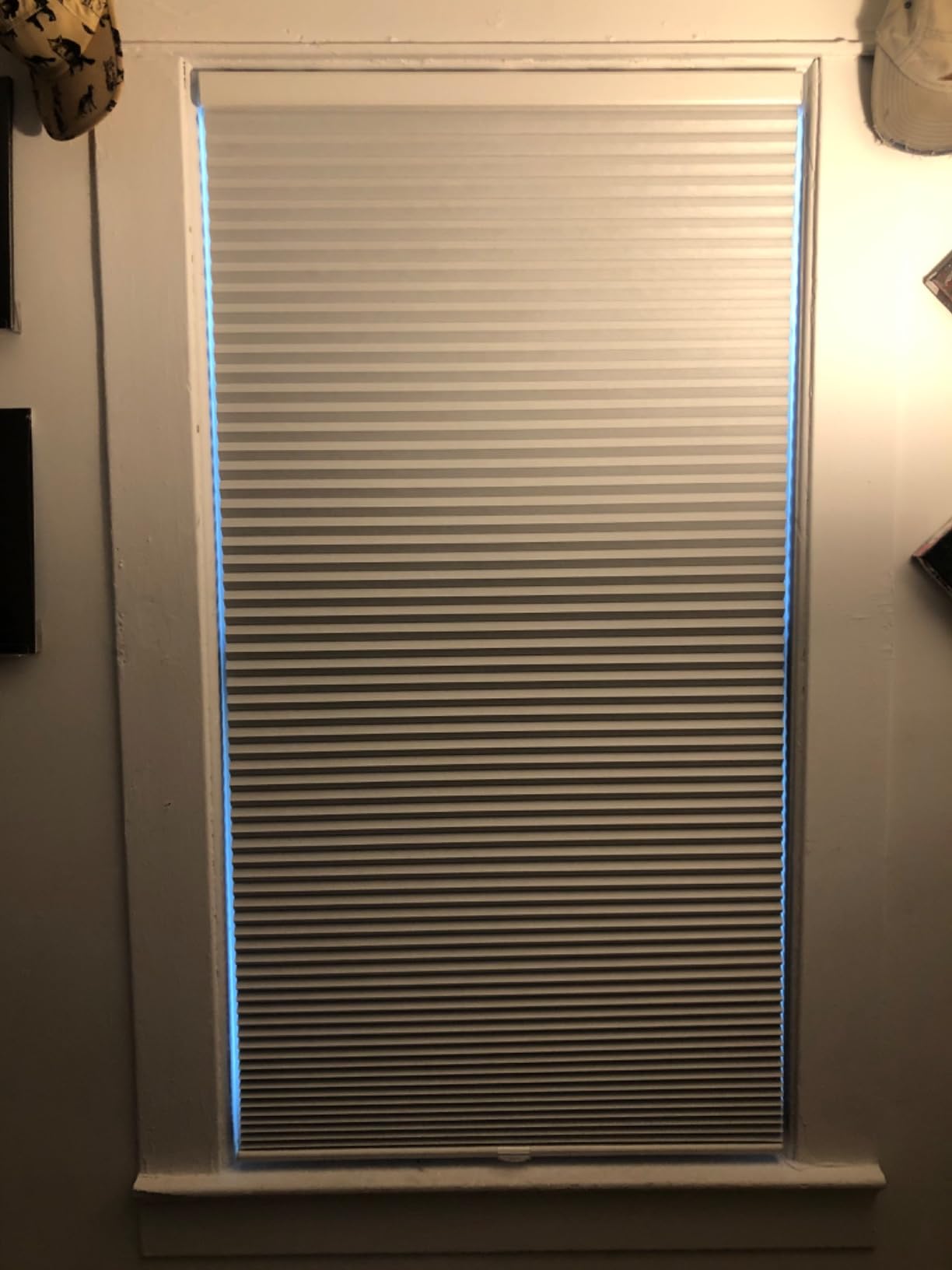 CHICOLOGY Cordless Cellular Shades, Room Darkening, Evening Mist, 24x64 | R-3 Insulated, Room Darkening, Water Resistant, Cordless Child Safe, True to Size, Bedroom, Bathroom, Kitchen, Living Room customer photo 1
