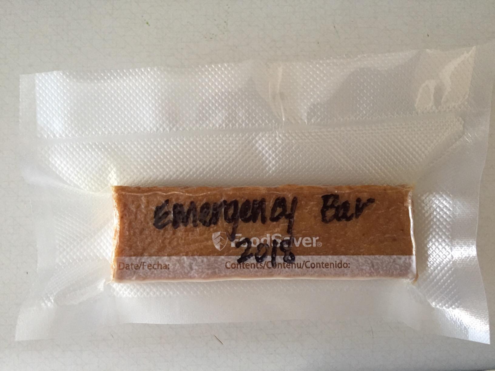 SOS Food Labs, Inc. 185000825 S.O.S. Rations Emergency 3600 Calorie Food bar - 3 Day/ 72 Hour Package with 5 Year Shelf Life customer photo 1