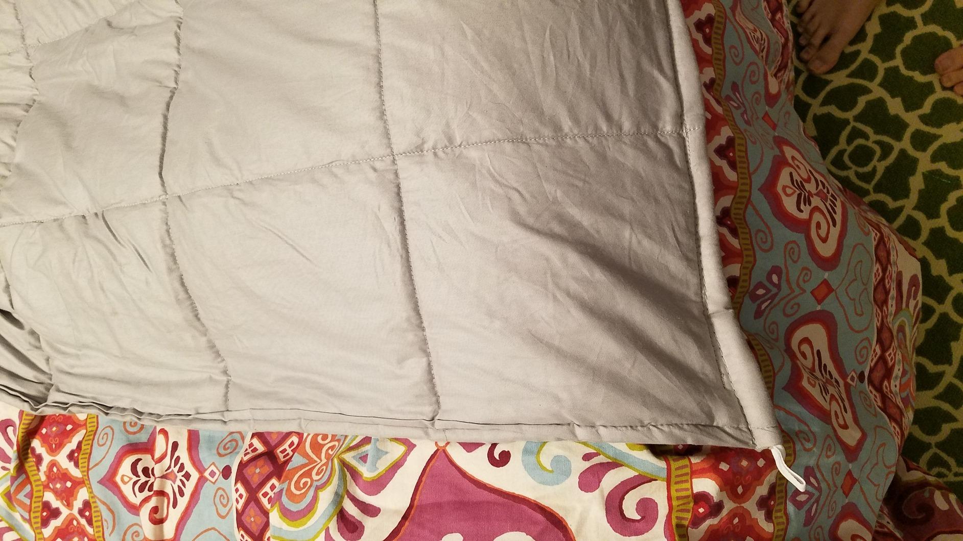 ZonLi Weighted Blanket for Adults (100% Cotton, 60