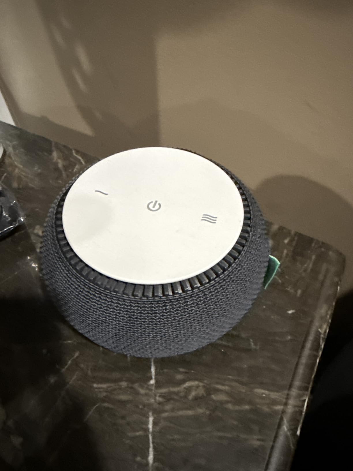 SNOOZ Smart White Noise Machine - Real Fan Inside for Non-Looping Sound customer photo 1