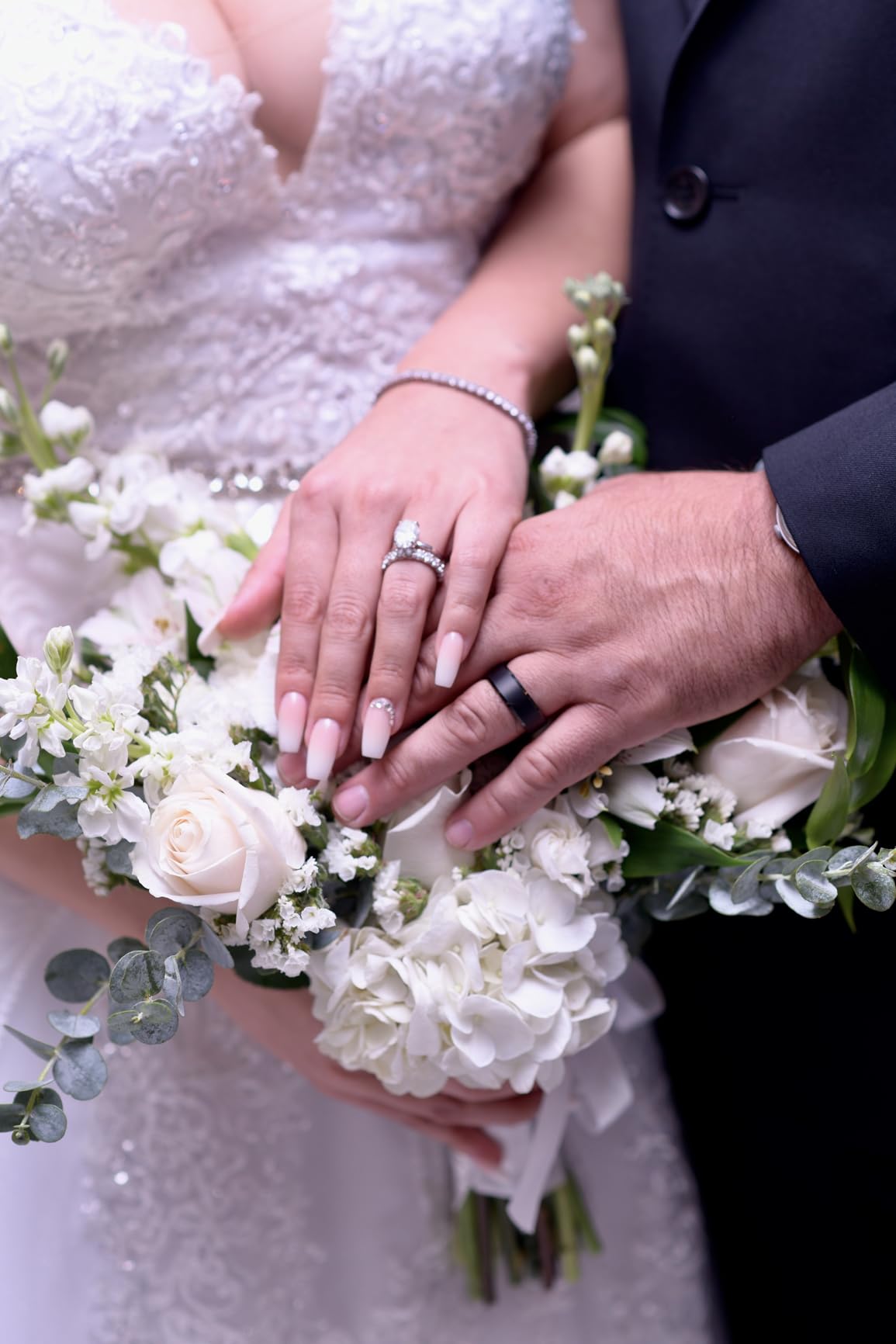 4mm 6mm 8mm Black/Silver/Gunmetal/Gold Tungsten Wedding Couple Bands Rings Men Women Matte Brushed Finish Center Engraved 'I Love You' Size 4 To 17 customer photo 2