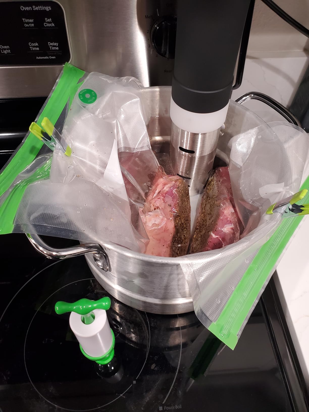 SOUSVIDE ART Sous Vide Cooker Kit - 1000W Immersion Circulator customer photo 1
