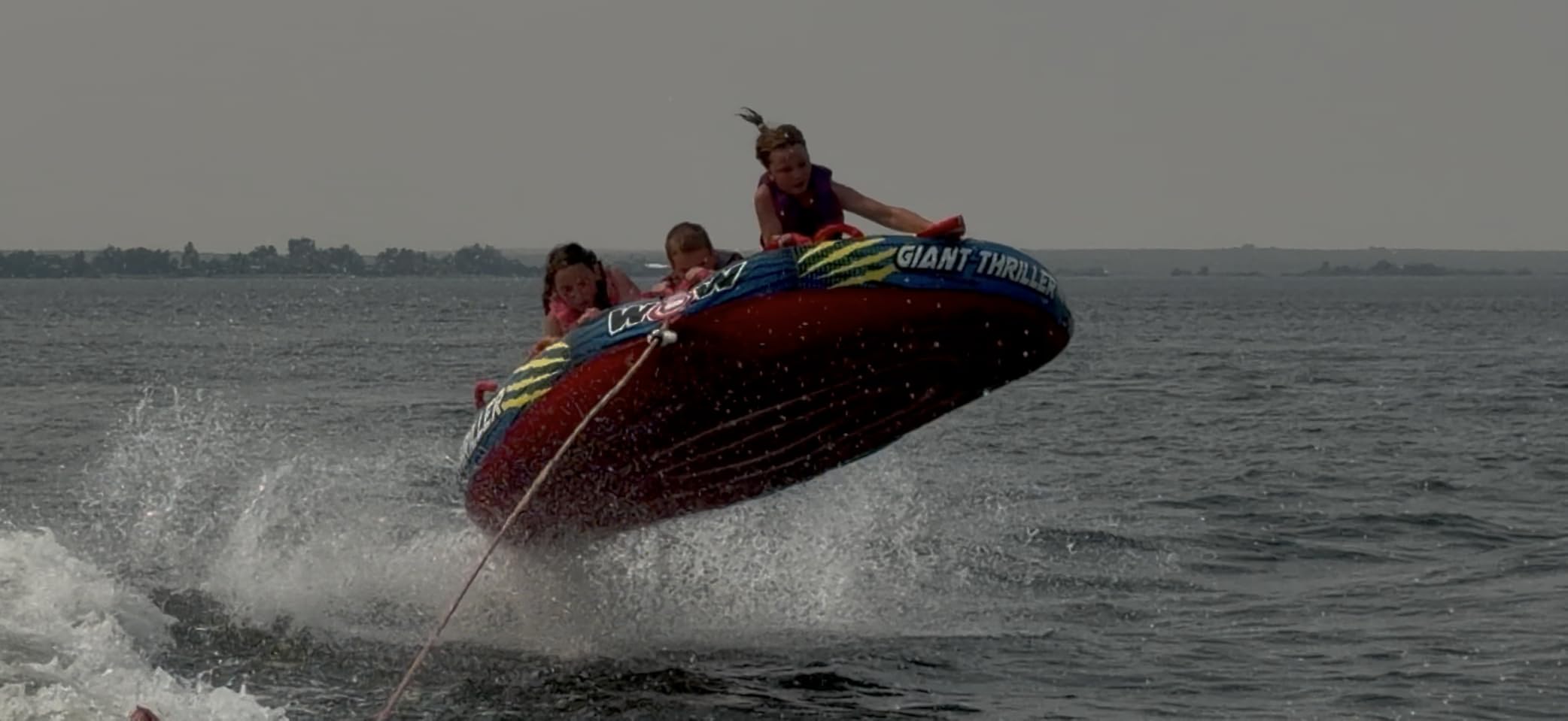 Wow Sports Thriller Towable Deck Tube for Boating Adults, Tubing Boat Inflatable for Water Sports customer photo 1