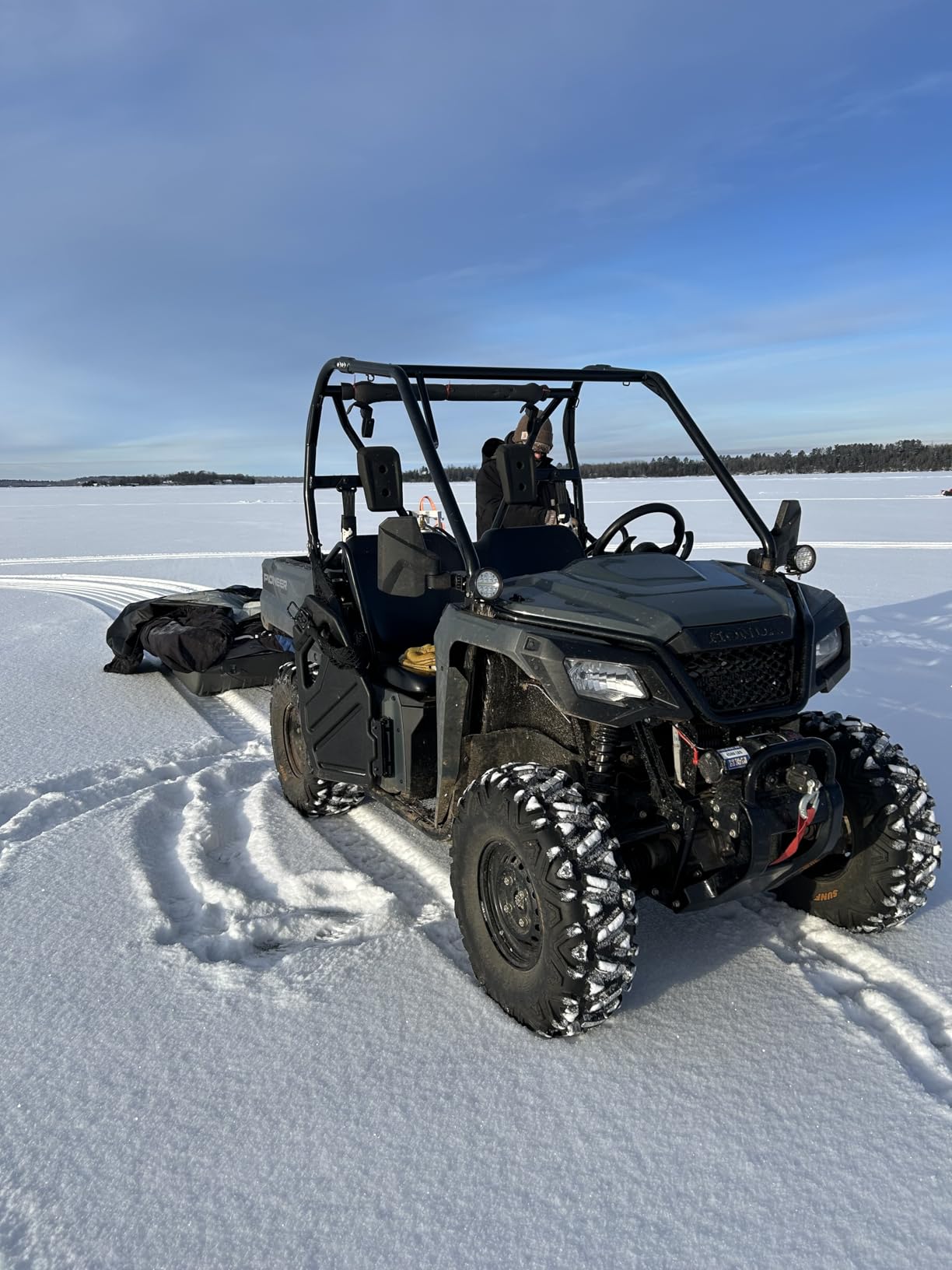 SunF ATV Tires 28x9-12 Front & 28x11-12 Rear UTV All Terrain Tires 6 Ply Tubeless A033, Set of 4 customer photo 1
