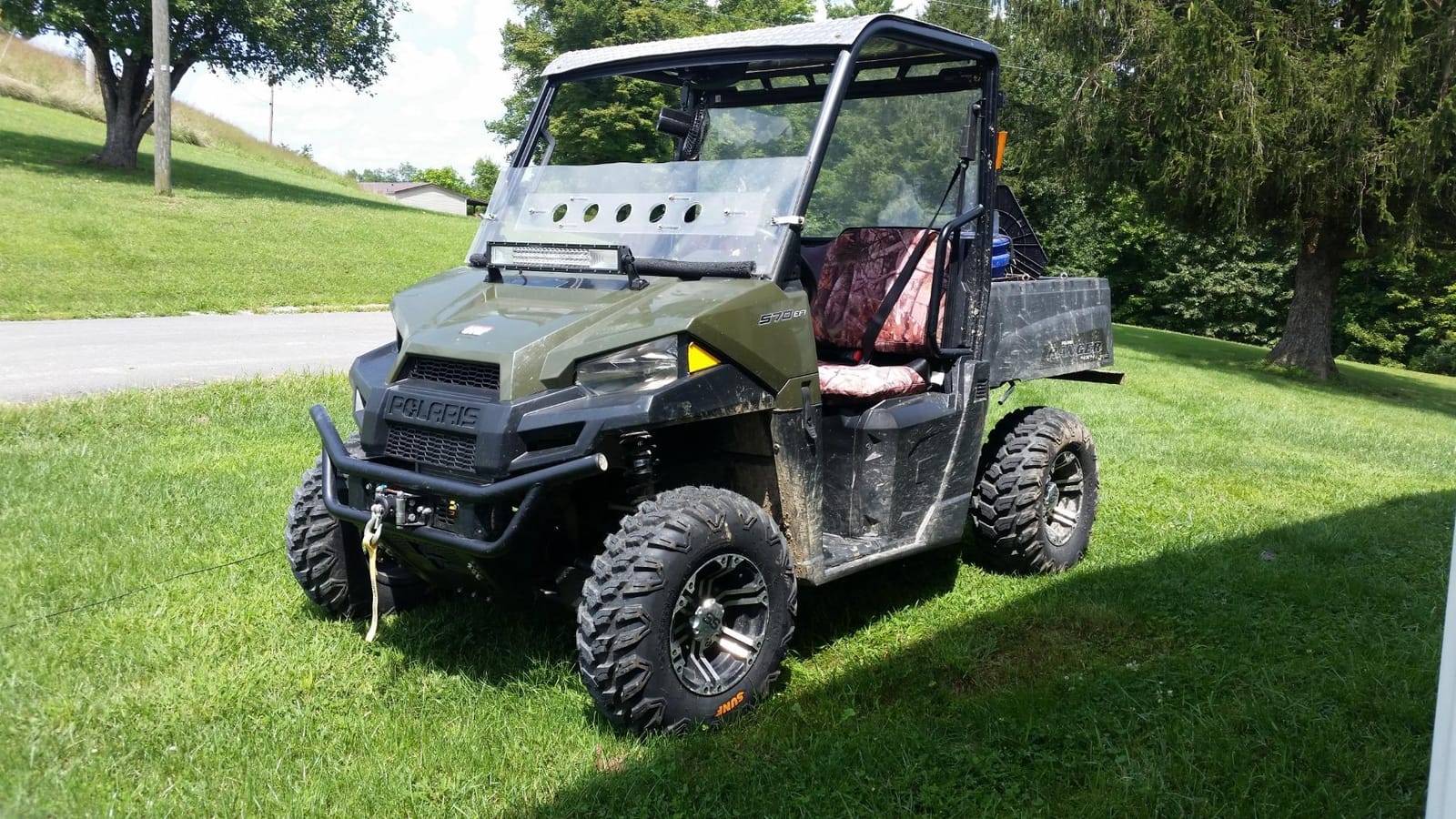 Set of 4 SunF A043 XC Racing ATV UTV Radial Sport Tires 27x9R12 Front & 27x11R12 Rear, 6PR, All-Terrain Off-Road & Track customer photo 1