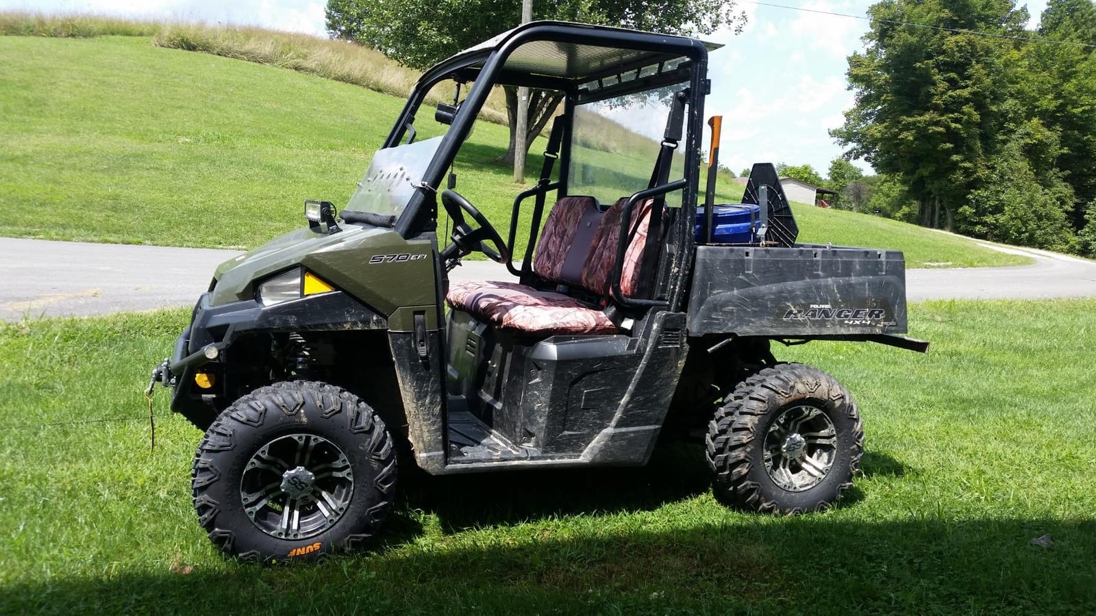 Set of 4 SunF A043 XC Racing ATV UTV Radial Sport Tires 27x9R12 Front & 27x11R12 Rear, 6PR, All-Terrain Off-Road & Track customer photo 2